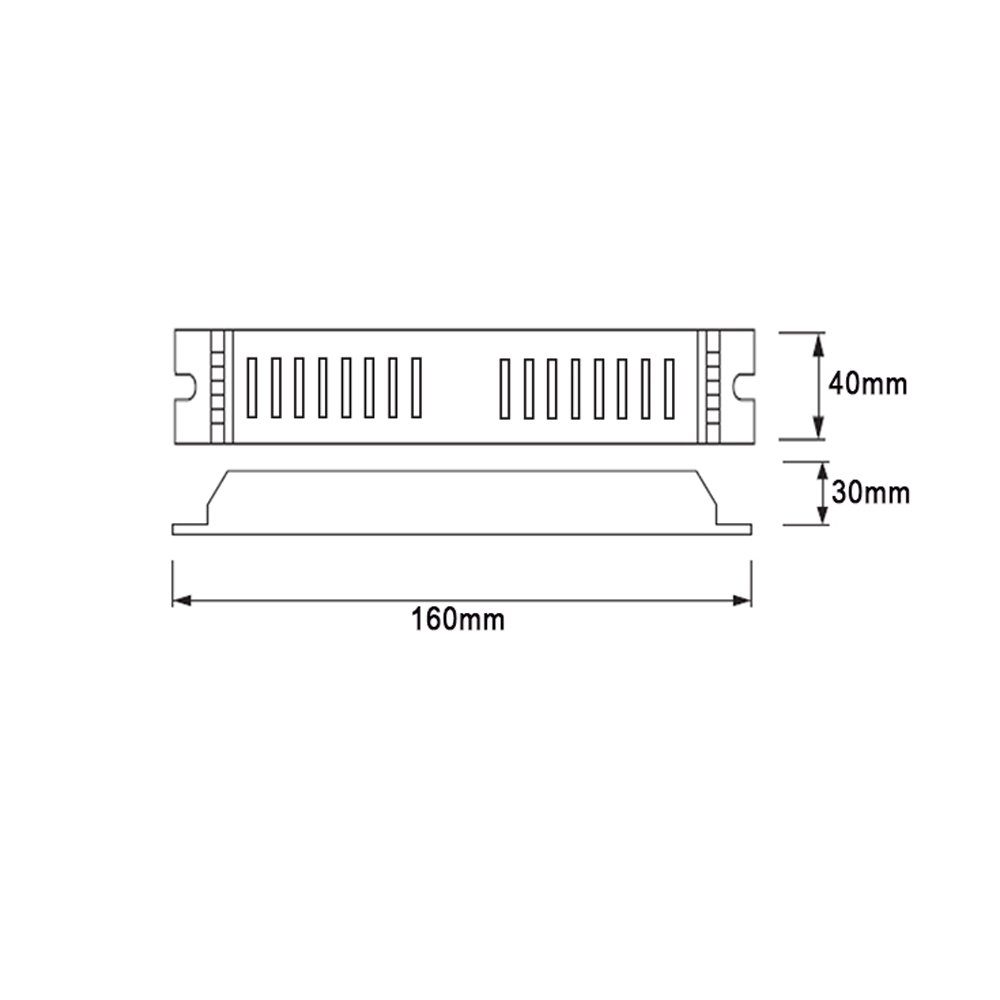 Trafo LED und Transformator Strip) für Produkten Treiber (LED Braytron AC LED Trafo 60W Trafo LED Netzteil 12V Alle Adapter
