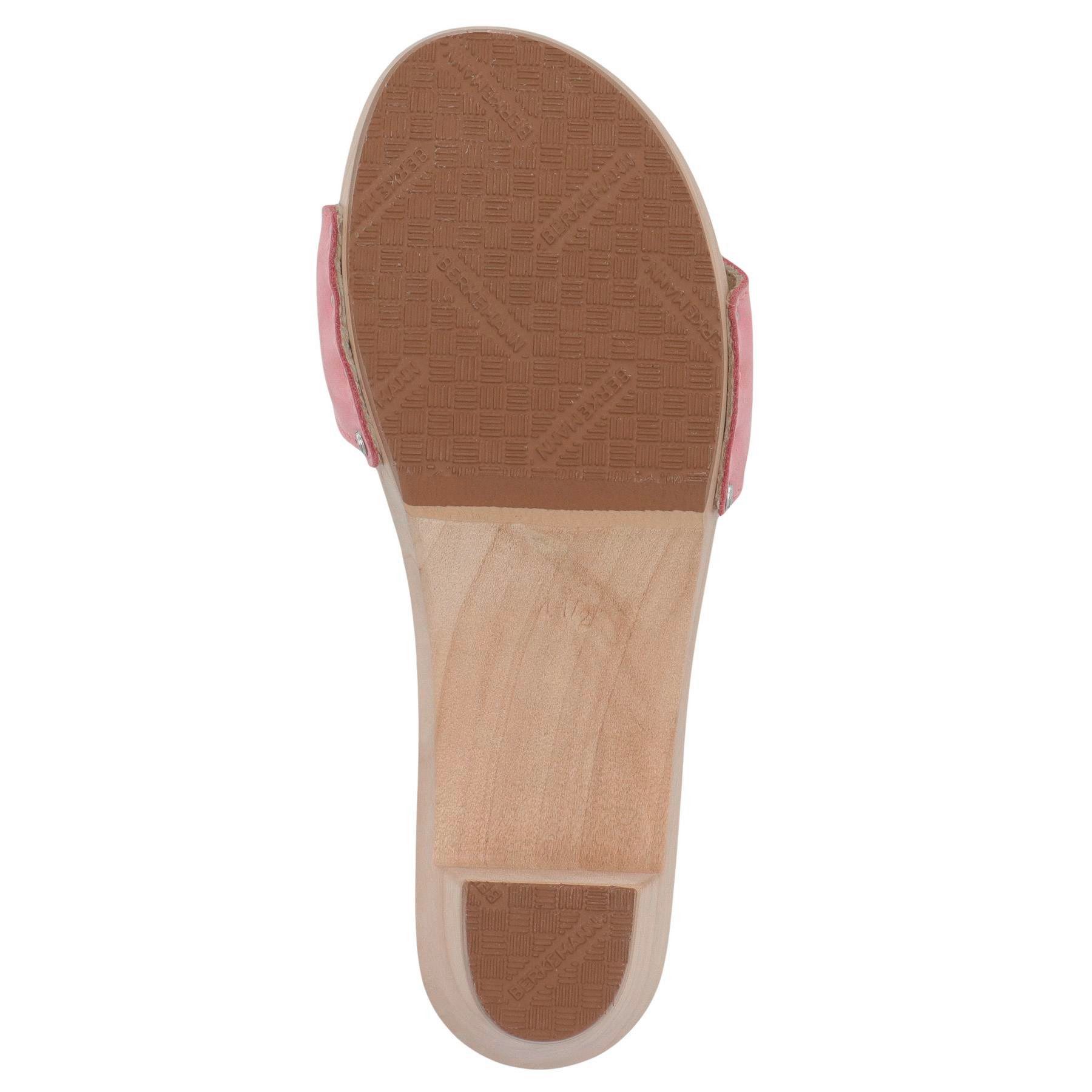 BERKEMANN Berkemann Erwachsene Holz Peggy Pantolette Leder Pantolette