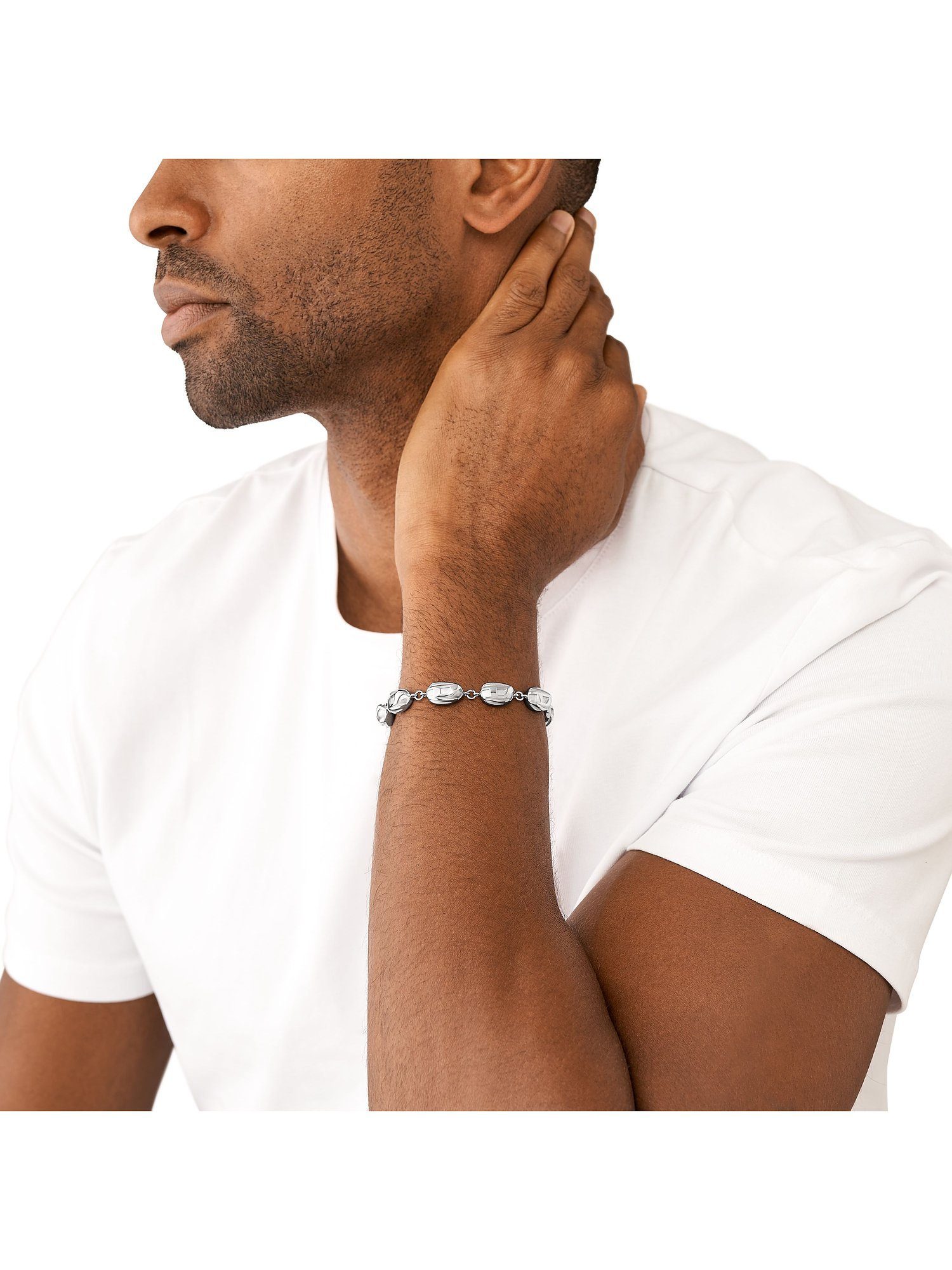 Diesel Edelstahlarmband Diesel Herren-Ar...