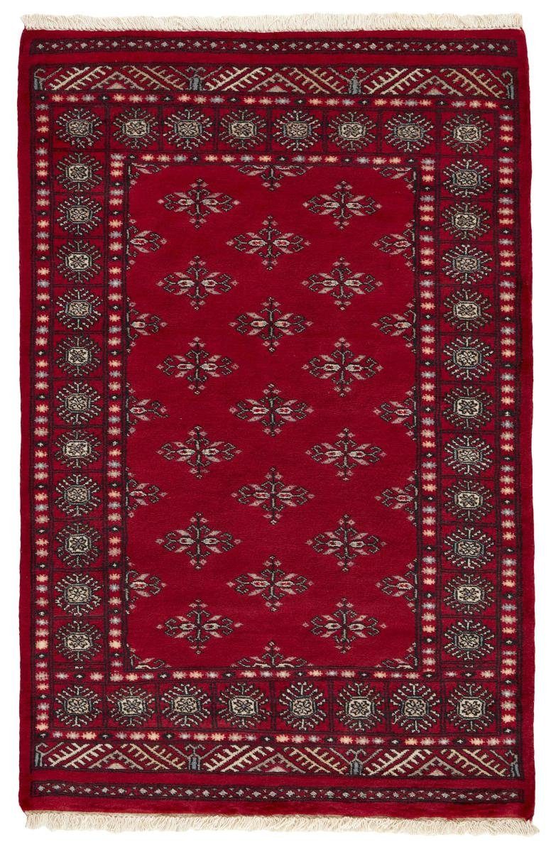 Orientteppich, Buchara 3ply rechteckig, mm Handgeknüpfter Trading, 8 Pakistan Nain Höhe: 94x144 Orientteppich