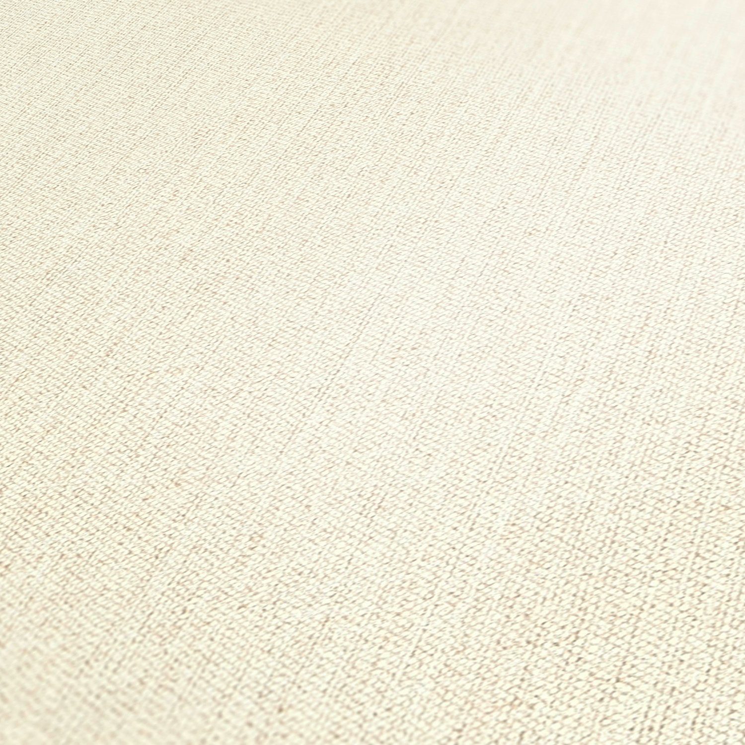 Bricoflor Vlies Unitapete Creme Weiß Nordische Fischgrät Tapete Modern Idea günstig online kaufen