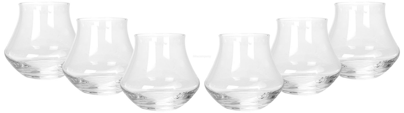 Mixcompany Glas Botucal Rum Tumbler Glas Gläser Set - 6x Tumbler