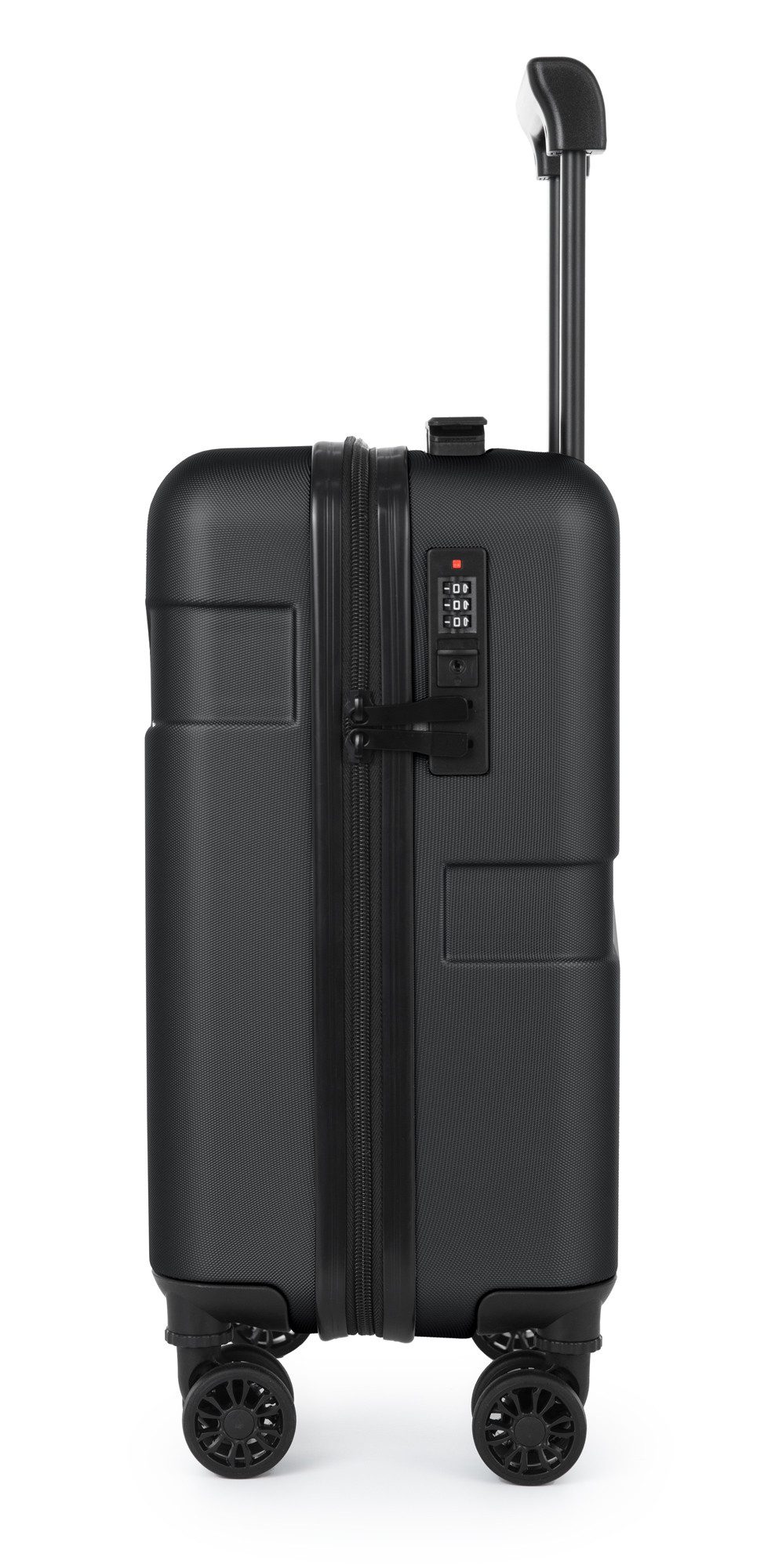 Suitline Handgepäckkoffer Suitline, 4 Rollen, Untersitz Koffer 47 cm, abnehmbare Rolle, ABS, TSA