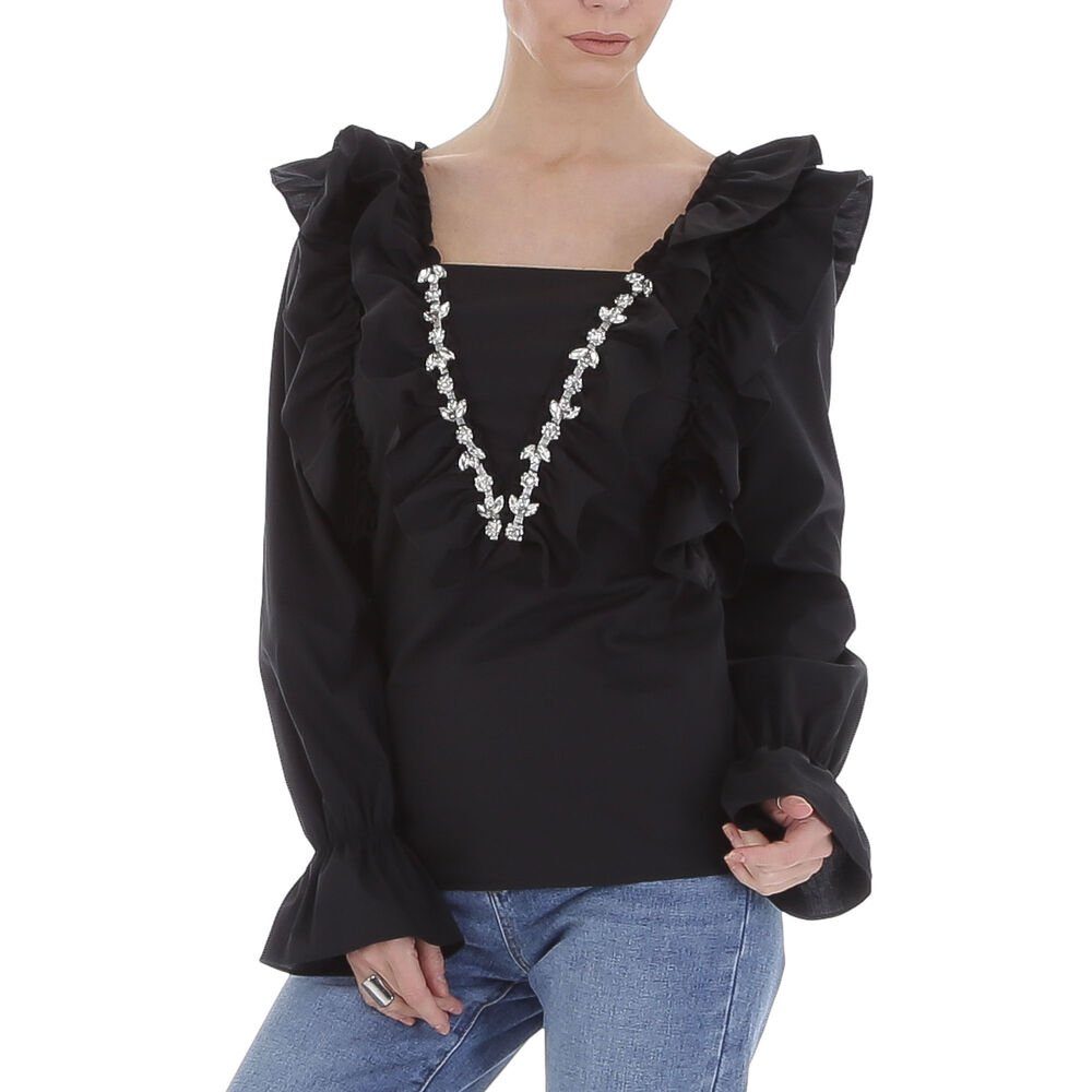 Rüschenbluse Damen Party & Clubwear