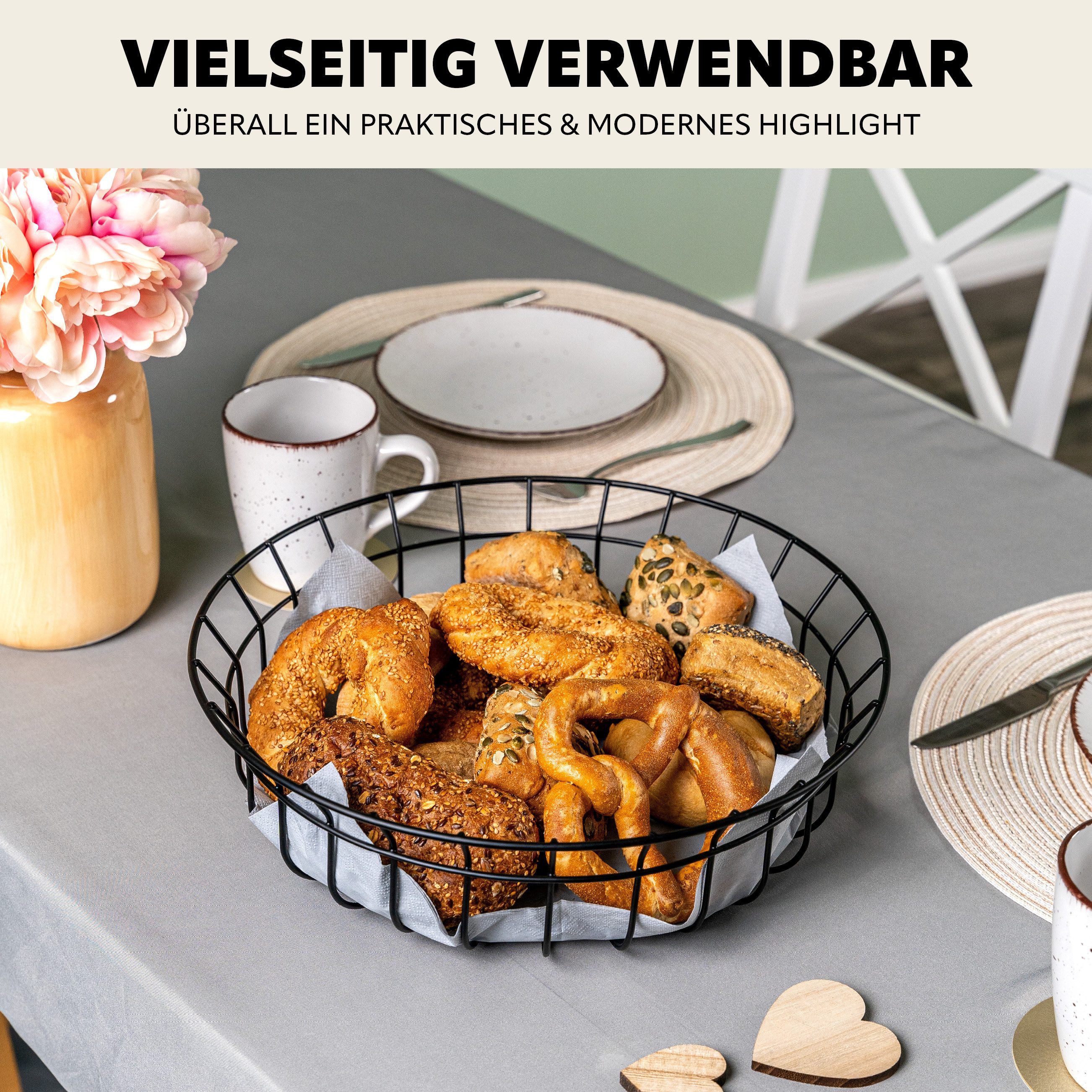 bremermann Obstschale aus Bambus und Metall