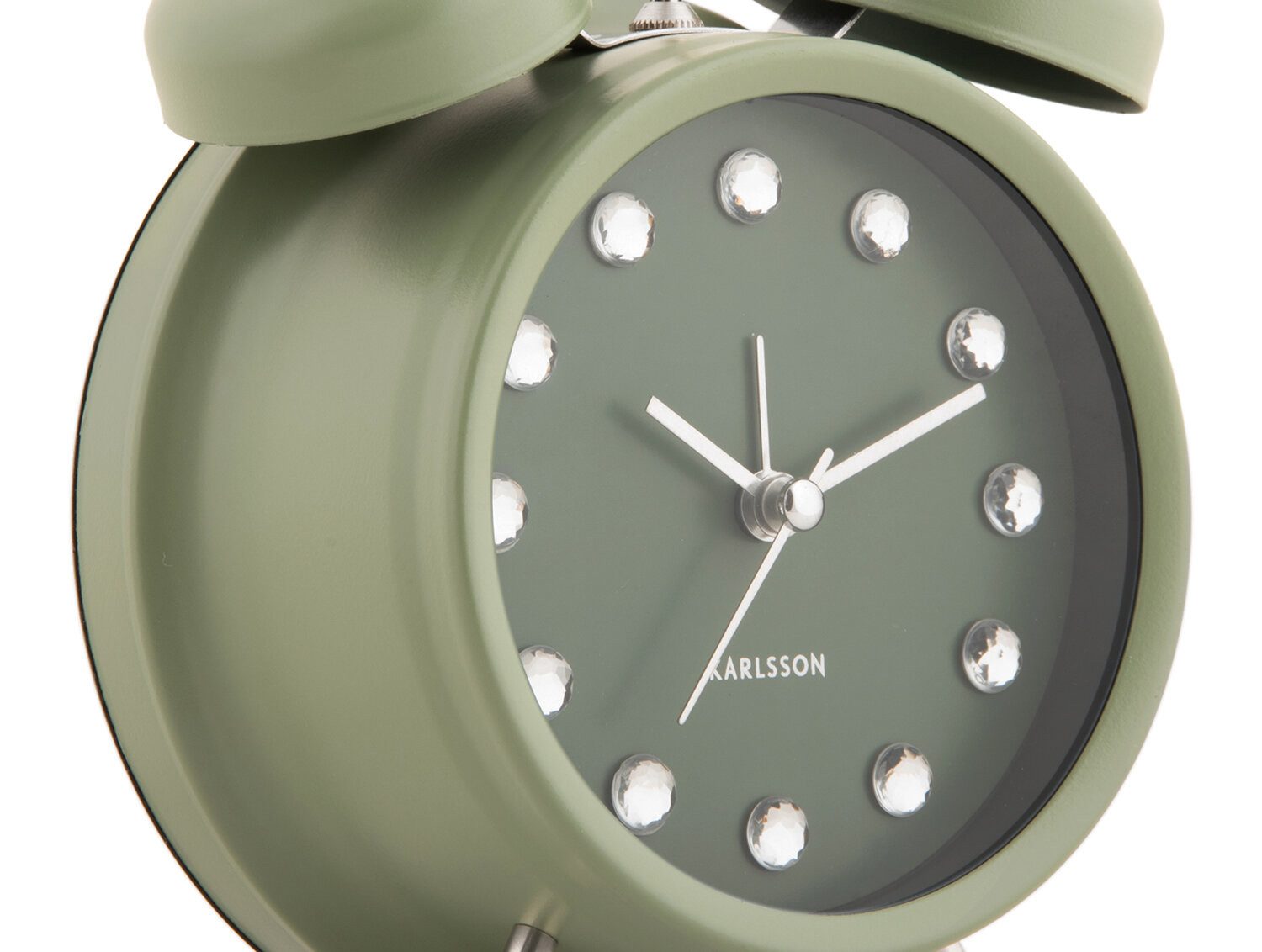 Karlsson Uhr Wecker Glamour GLAM DIAMONDS, Ø 11,8 cm