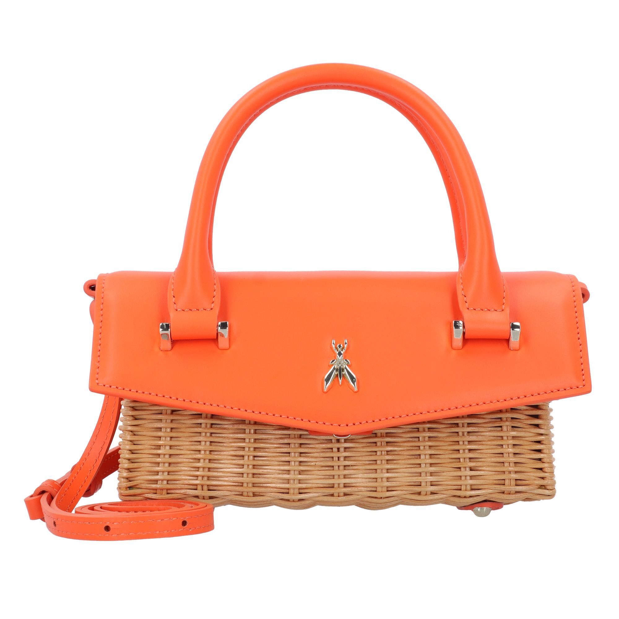 Patrizia Pepe Henkeltasche Fly Bambi, Rattan