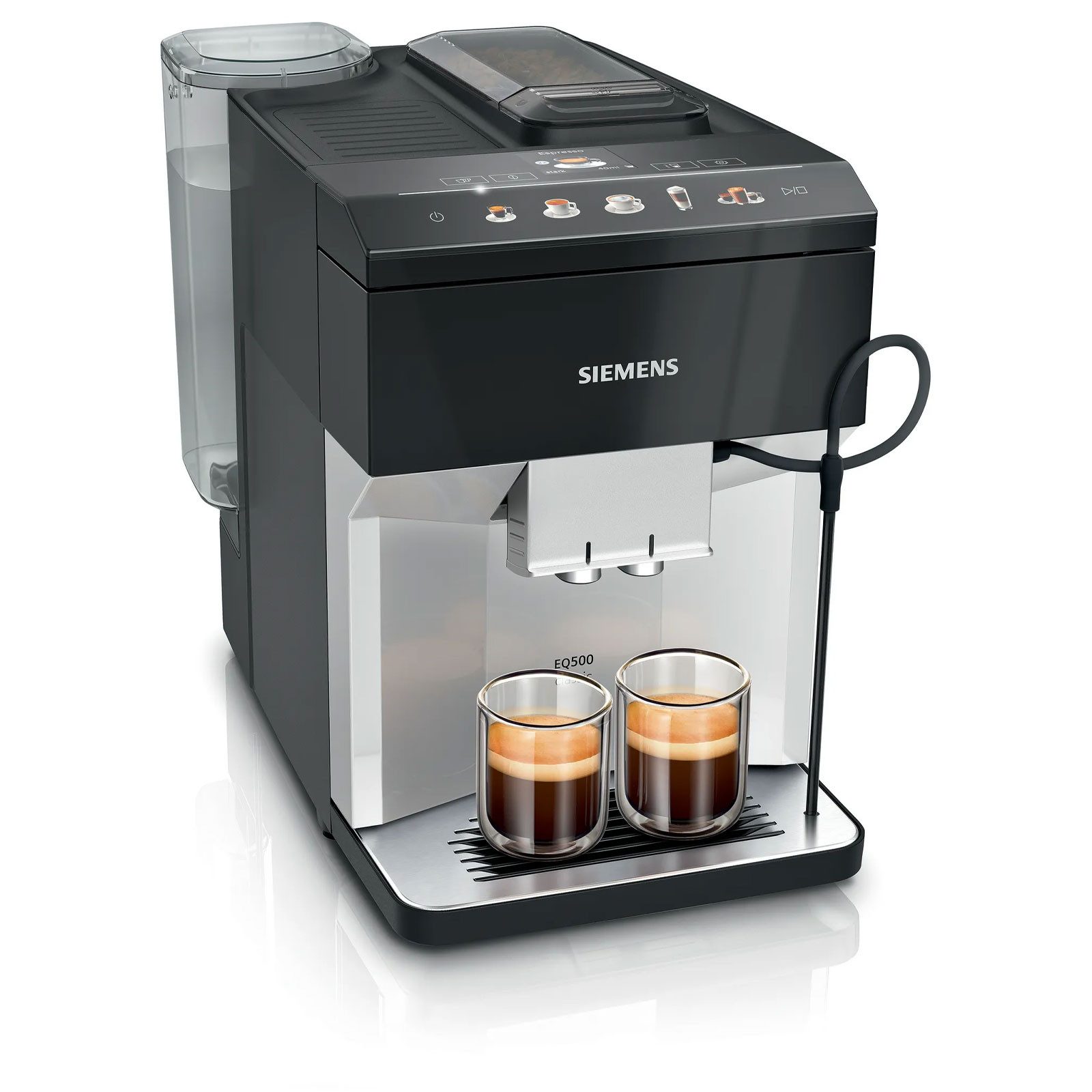 SIEMENS Kaffeevollautomat TP515D01, ceramDrive; abnehmbare Brüheinheit; autoMilk Clean