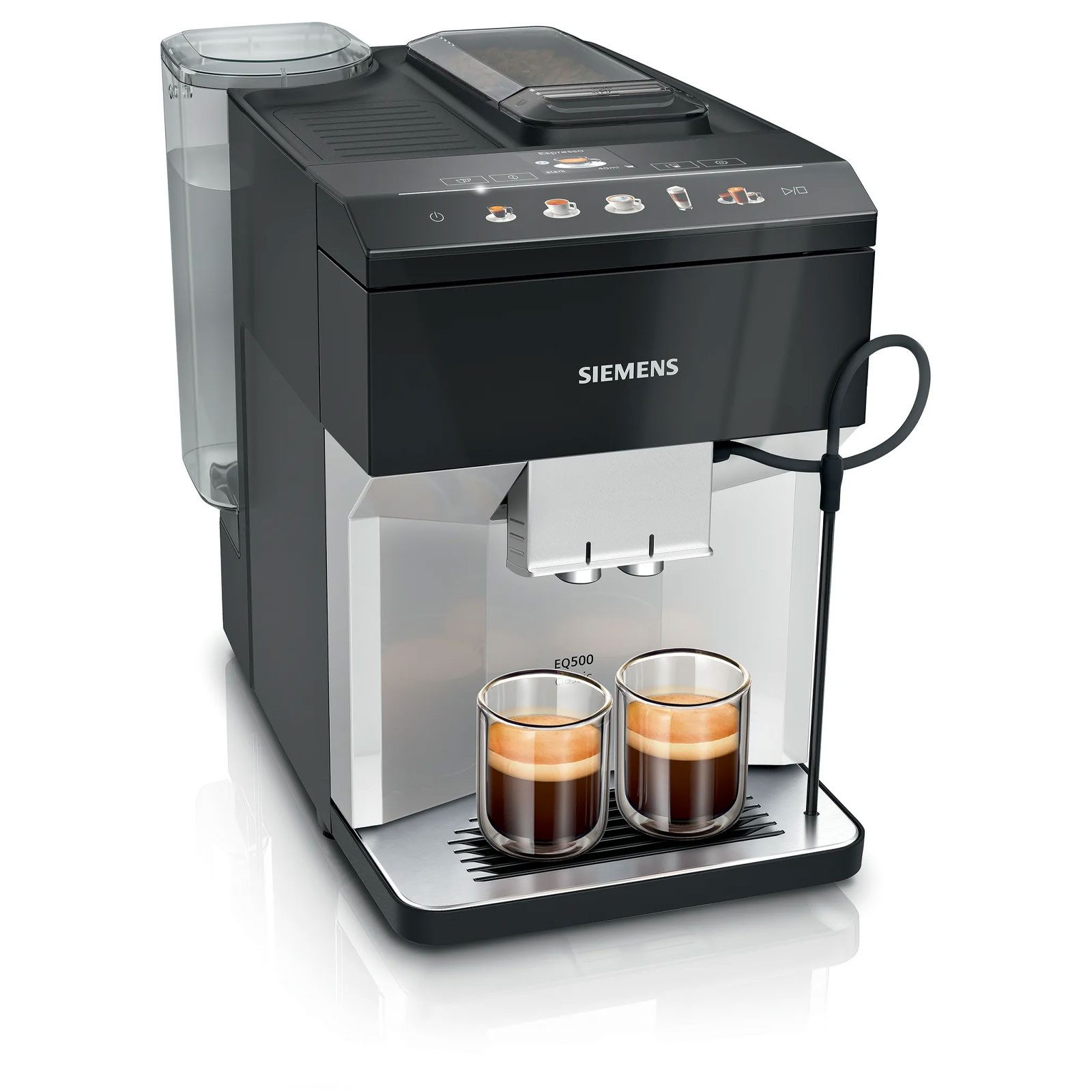 SIEMENS Kaffeevollautomat TP515D01, ceramDrive, abnehmbare Brüheinheit, autoMilk Clean