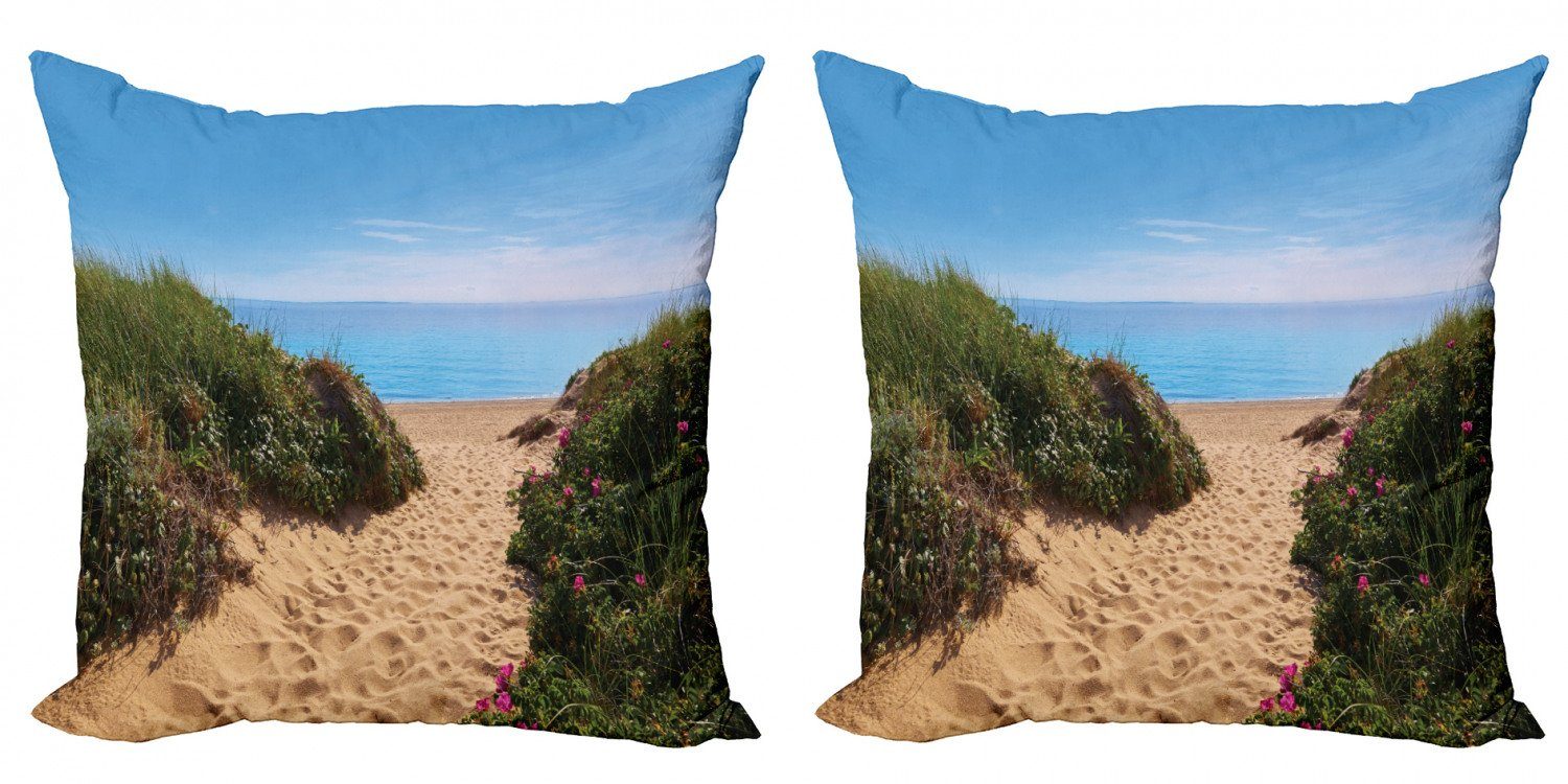 Cove Abakuhaus Herring Accent (2 Modern Stück), Beach Massachusetts Digitaldruck, Kissenbezüge Doppelseitiger