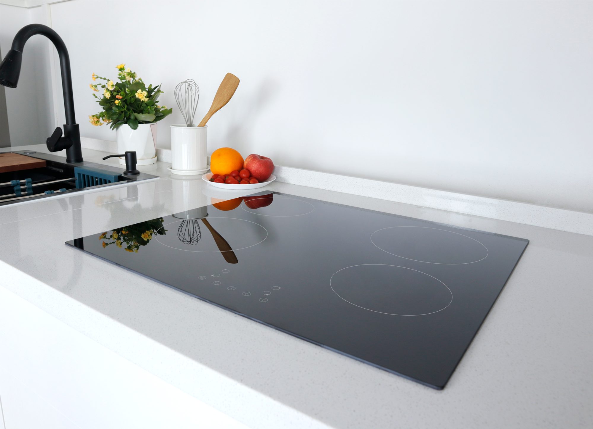 PKM Elektro-Kochfeld KHKF4 G PKM KHKF4 G, Timer, Kindersicherung