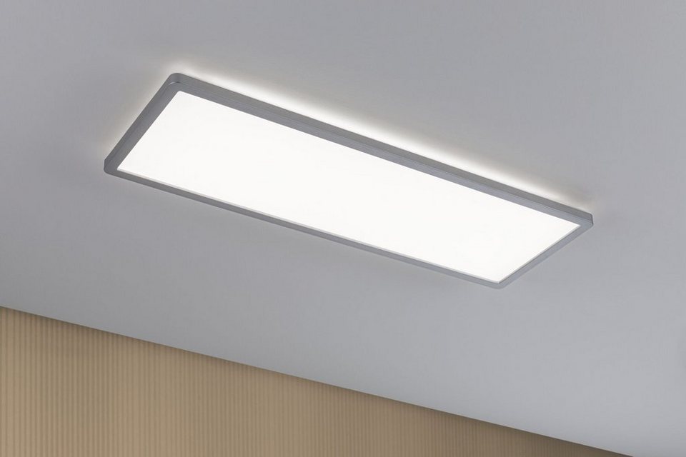 Paulmann LED Panel Atria Shine, LED fest integriert, Neutralweiß, Mit  handelsüblichem Lichtschalter in 3-Stufen dimmbar