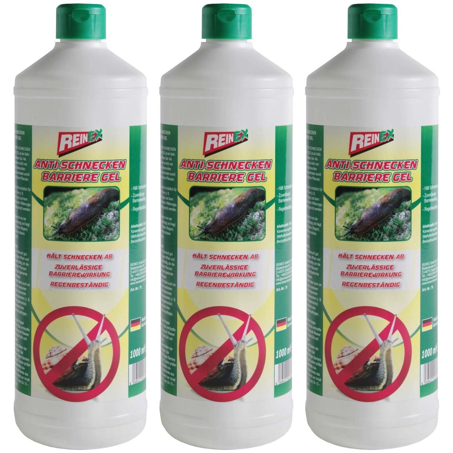 Schneckenkante Schneckengel gegen Schnecken 1 L Nacktschnecken Schädlingsbekämpfung
