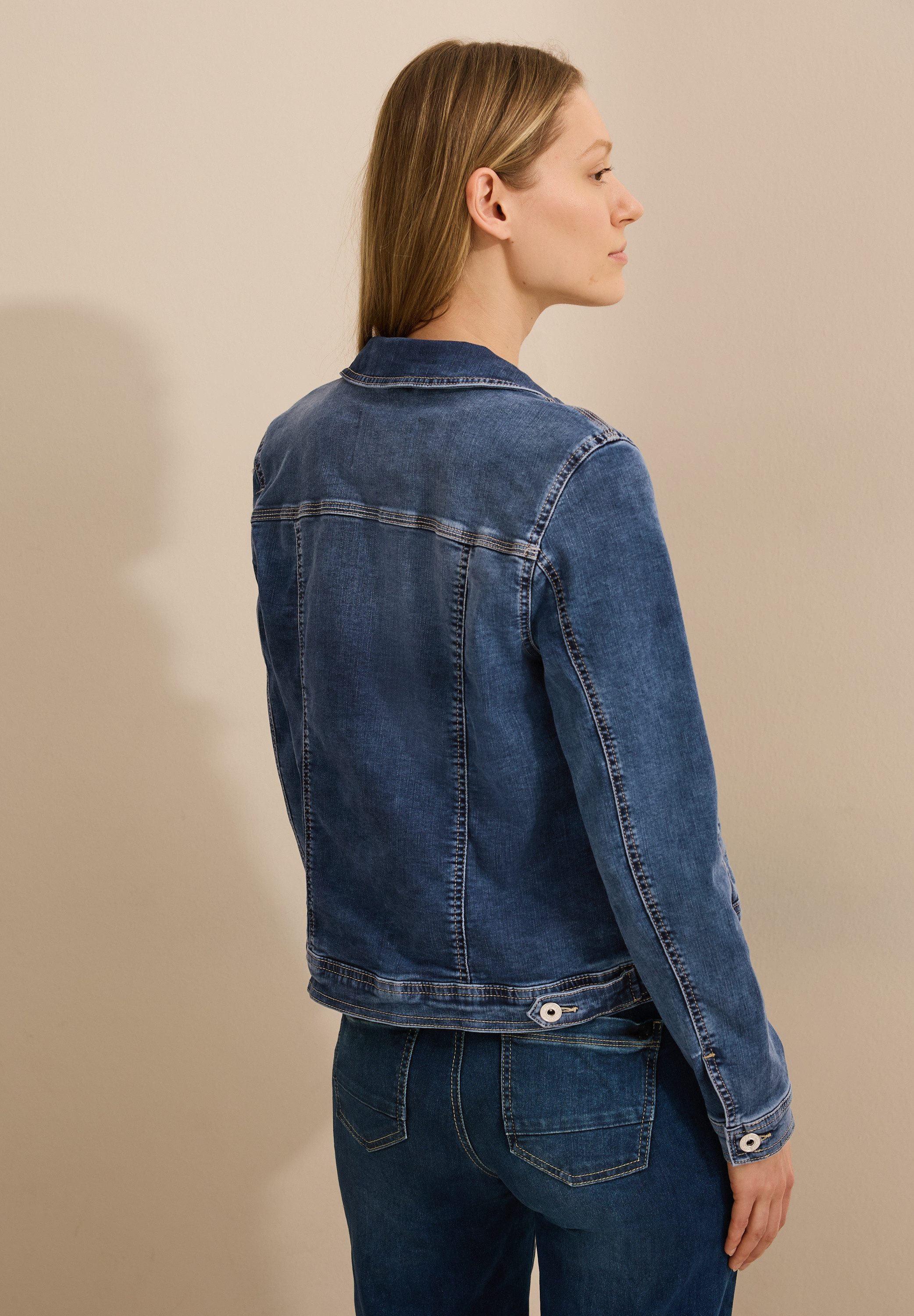 CECIL Jeansjacke mit Brust Taschen günstig online kaufen