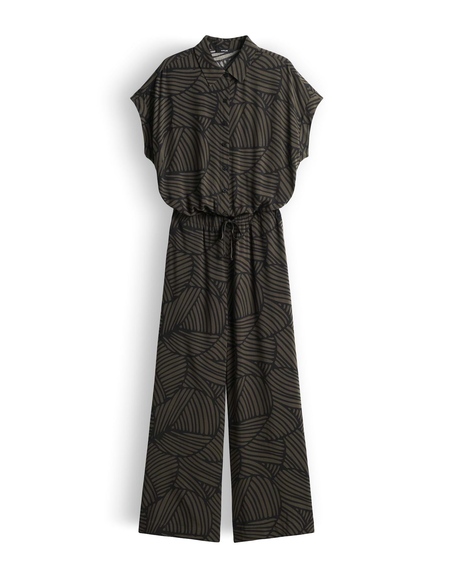 OPUS Jumpsuit Mendie botanical Mit Eingrifftaschen für praktische Alltagslooks