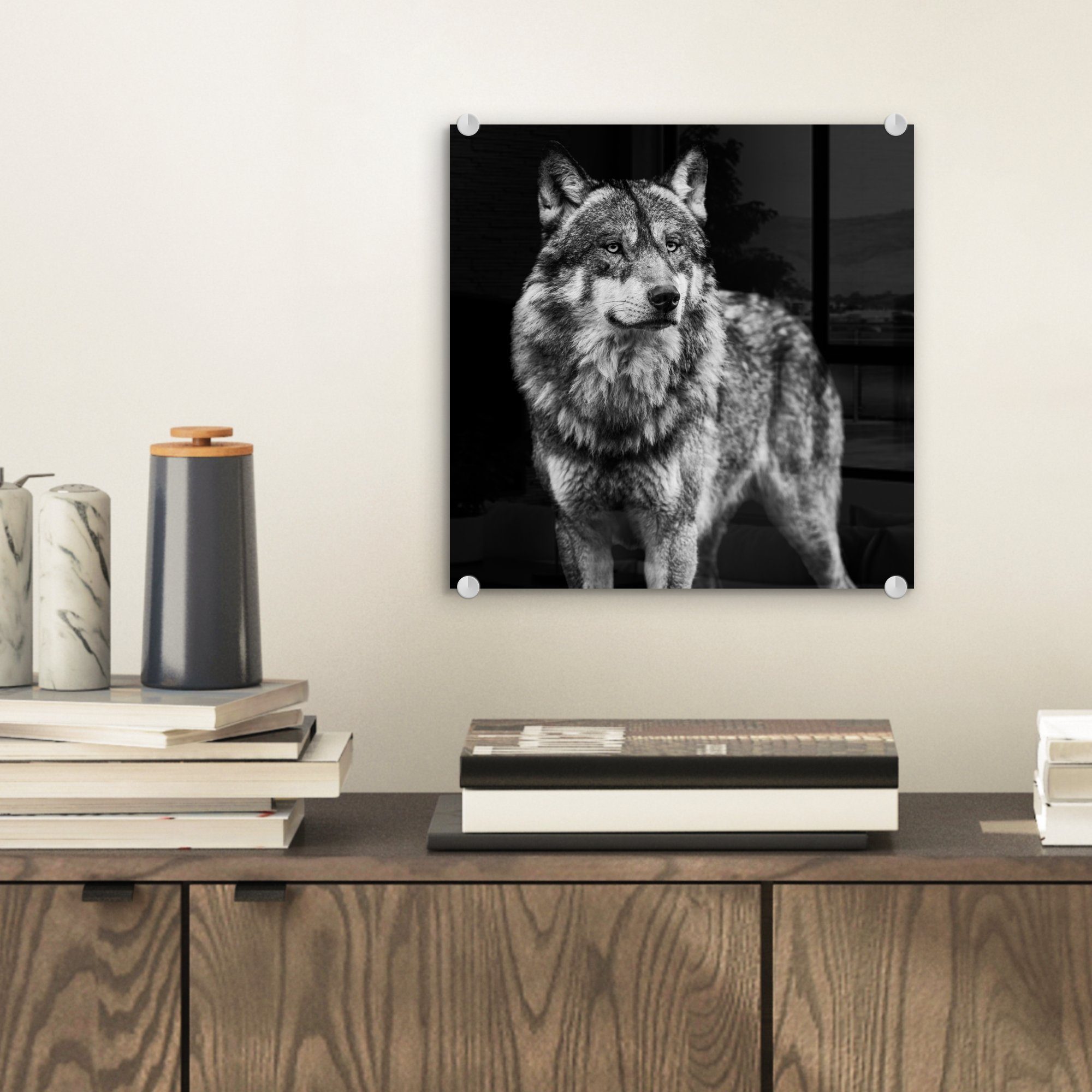MuchoWow Acrylglasbild Wolf - Tiere - günstig online kaufen