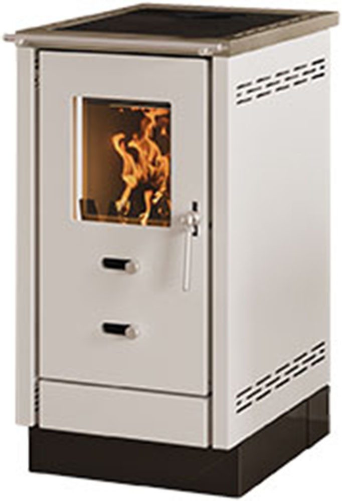 JUSTUS Festbrennstoffherd Linz 50, 6,8 kW, Zeitbrand