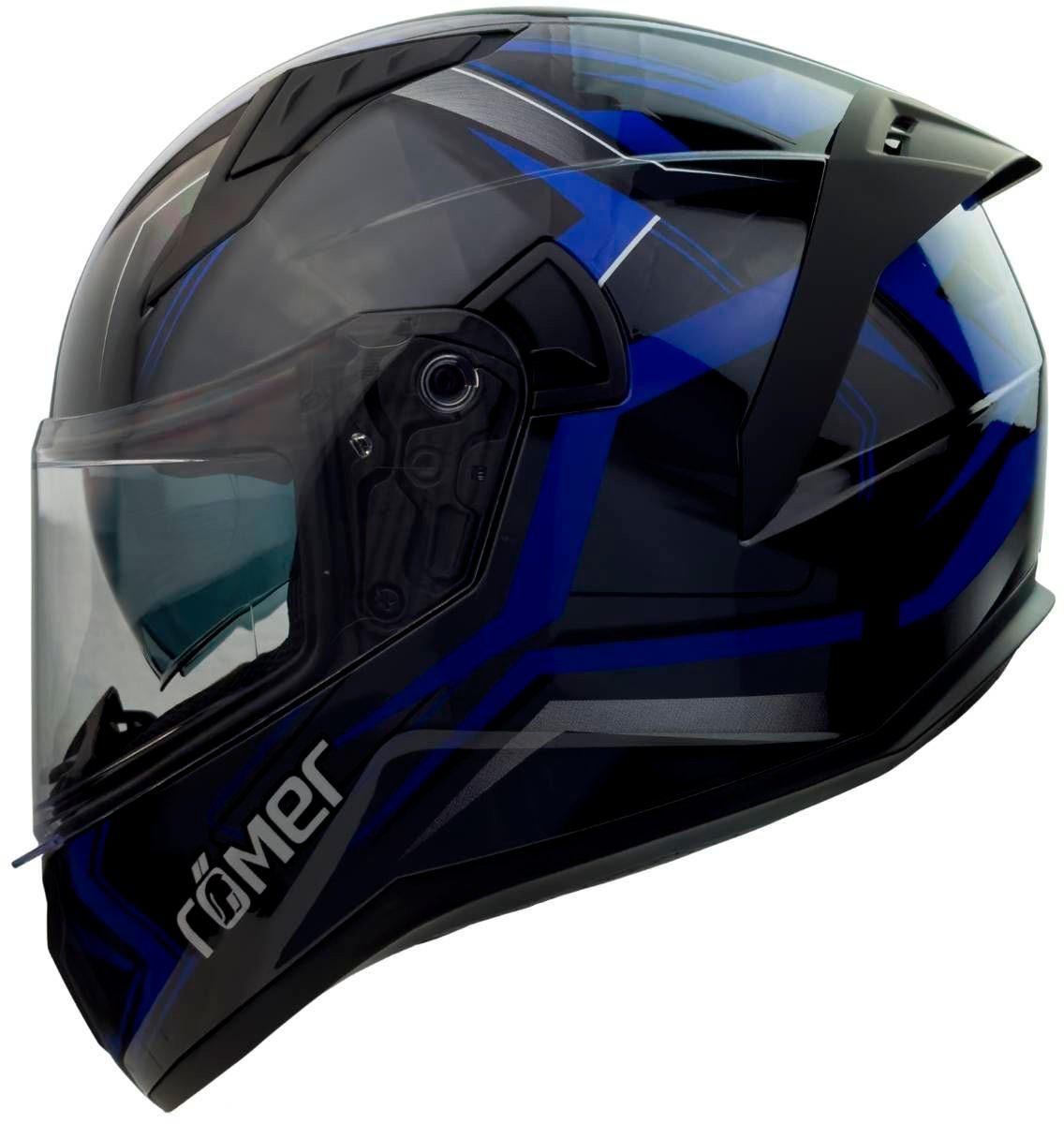 RÖMER HELME Motorradhelm Integralhelm Eifel, mit integriertem Sonnenvisier