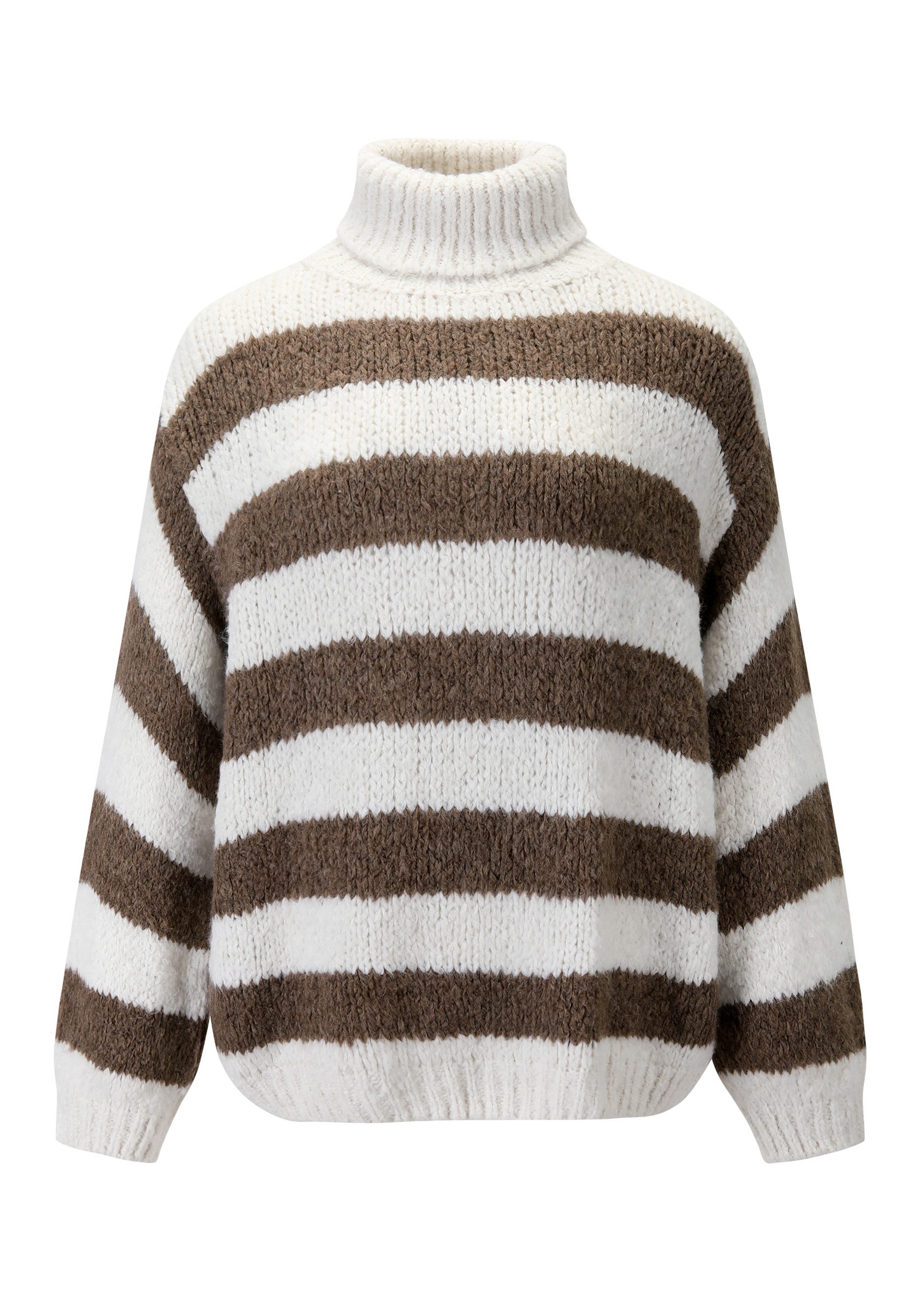 SASSYCLASSY Strickpullover Oversize Pullover Damen Winter mit Rollkragen Ro günstig online kaufen