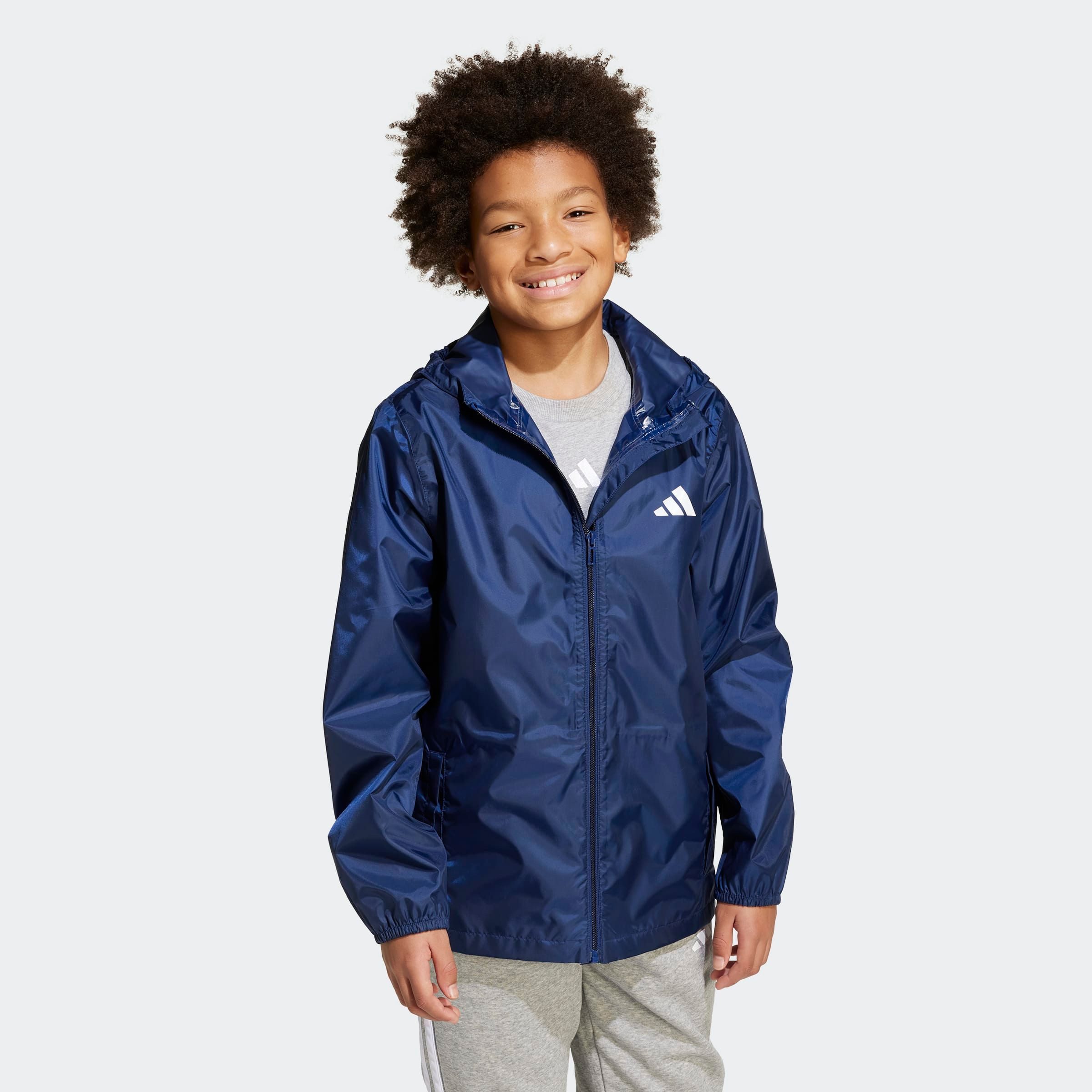 adidas Sportswear Regenjacke J RAIN JKT für Kinder, mit climaproof®, aus Polyester, in normaler Länge