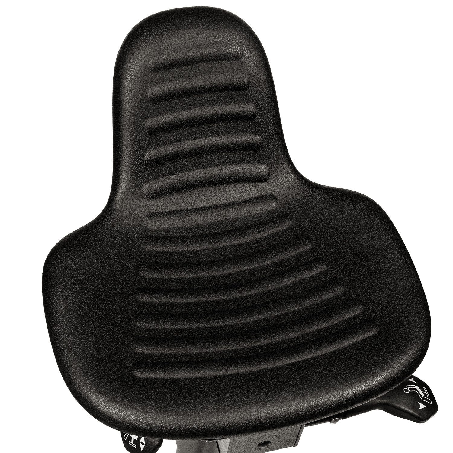 hjh OFFICE Stehhilfe Stehhilfe TOP WORK 34 Hartschaum ohne Armlehnen, Hocker