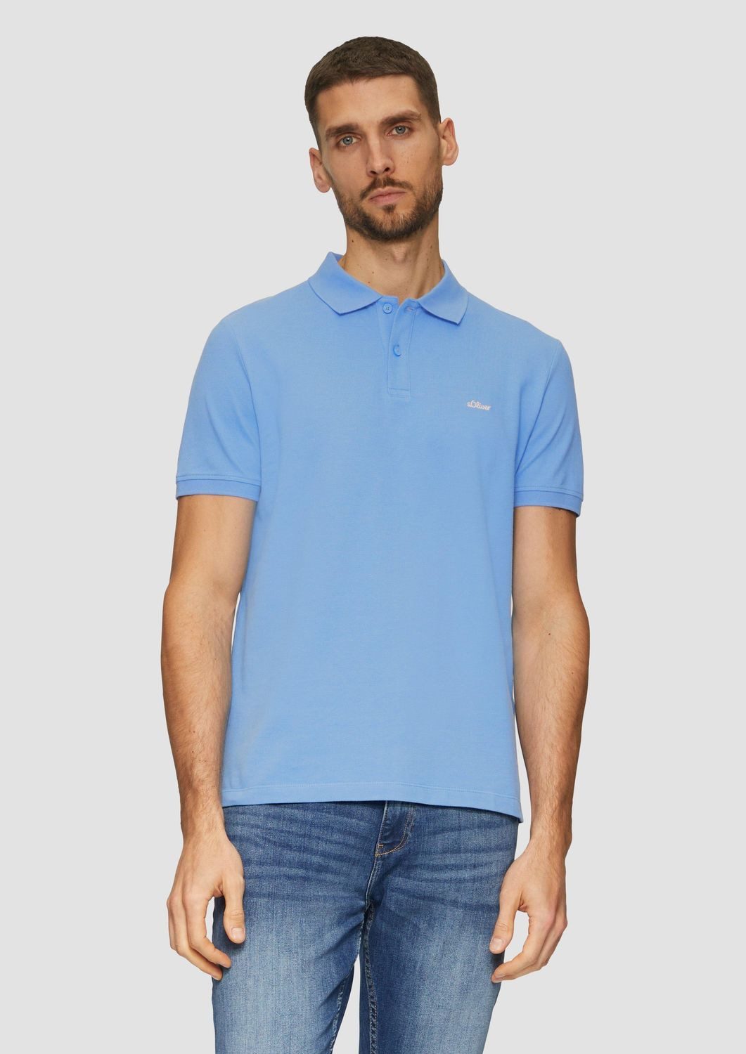 s.Oliver Poloshirt Poloshirt Kragen, Knopfleiste, kurzarm günstig online kaufen