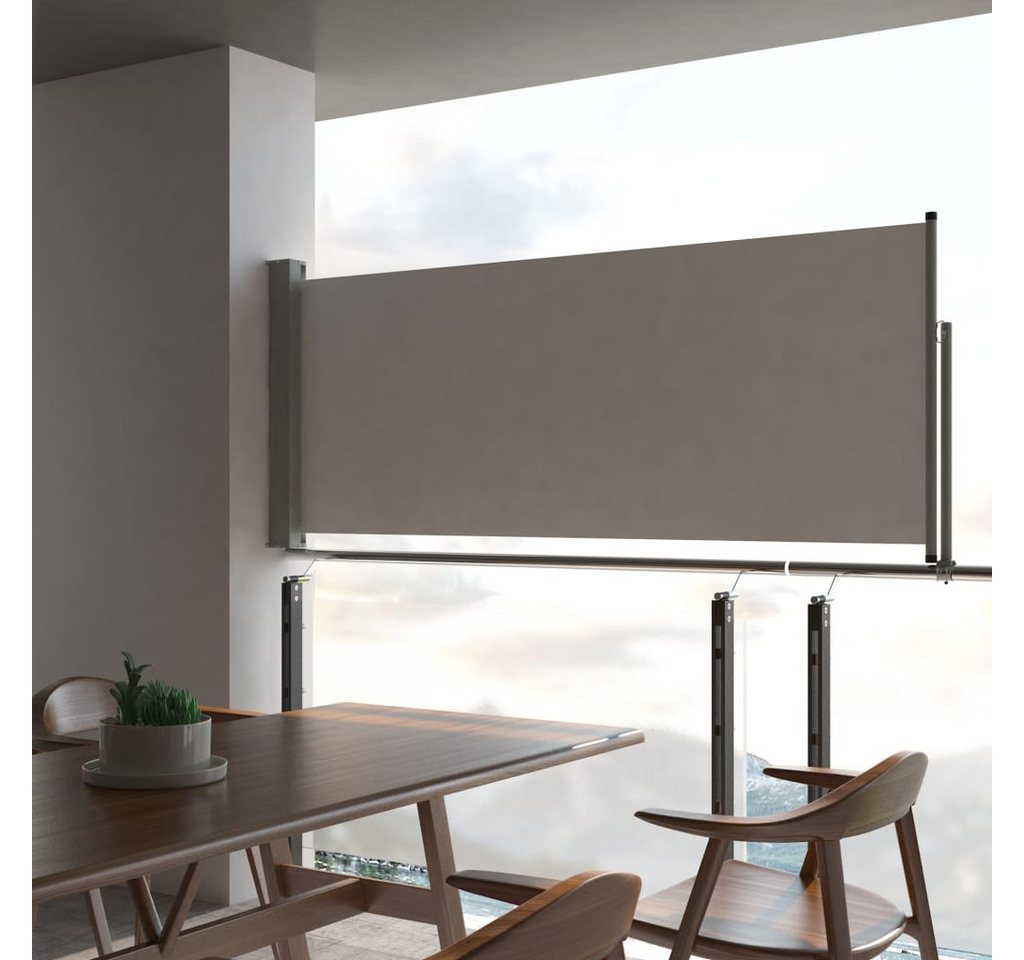 Thumbnail - vidaXL Seitenmarkise Ausziehbare Seitenmarkise 100x300 cm Grau