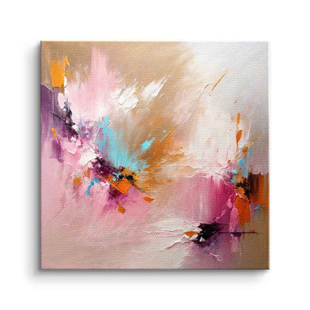 DOTCOMCANVAS® Leinwandbild Petrified Wood, Leinwandbild Petrified Wood abstrakt Kunstdruck Wandbild