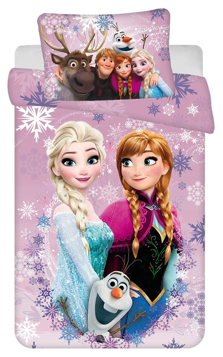 Disney Frozen Kinderbettwäsche Frozen, Renforcé, 2 teilig