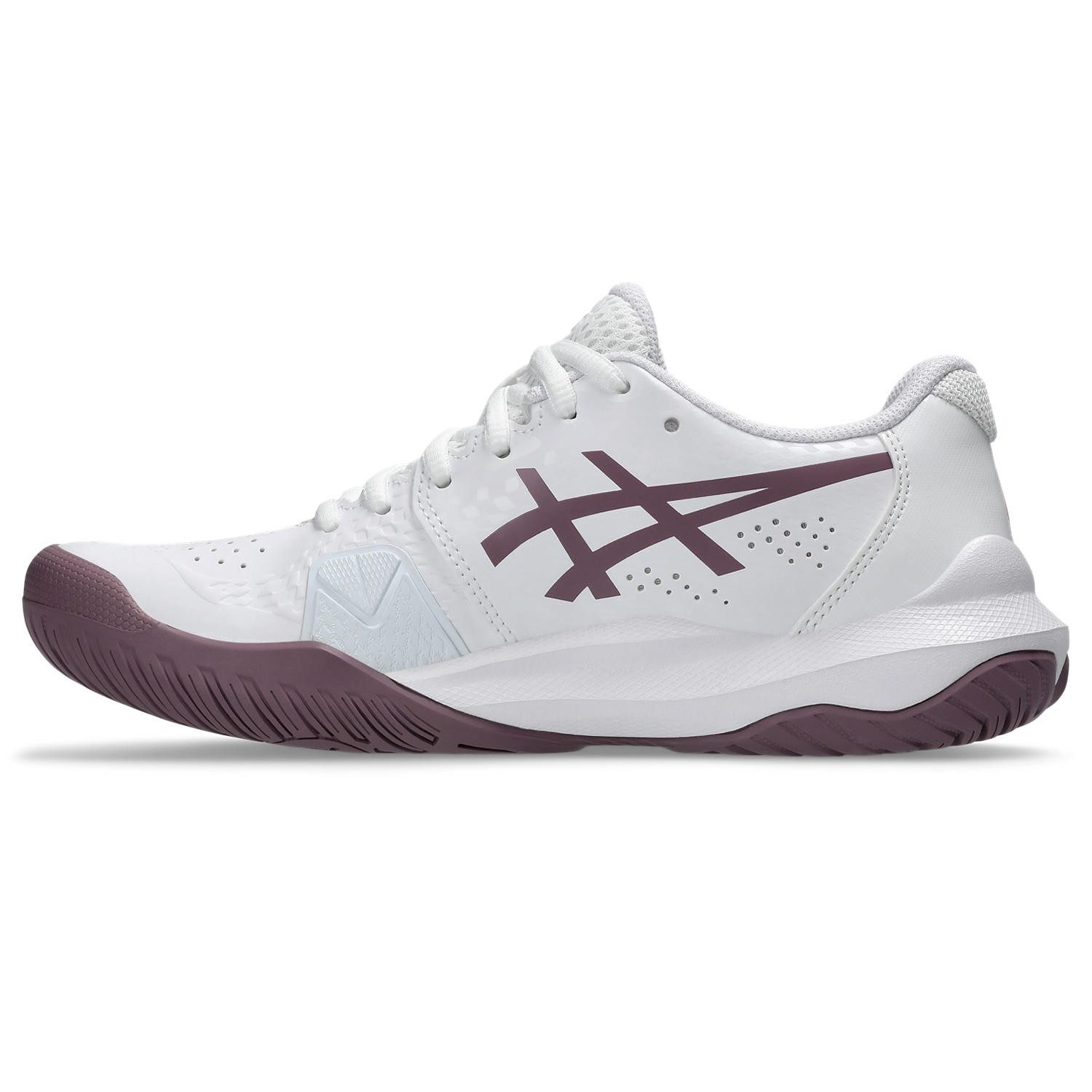 Asics GEL-CHALLENGER 14 - Damen Tennisschuhe - White/Dusty Mauve Tennisschuh