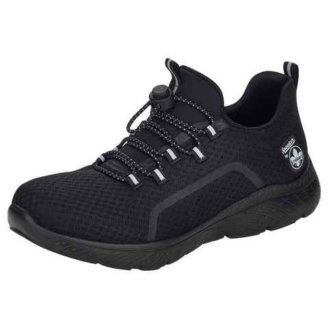 Rieker Slip-On Sneaker Trekking Schuh, Freizeitschuh, Slipper mit einfachem Schnellverschluss