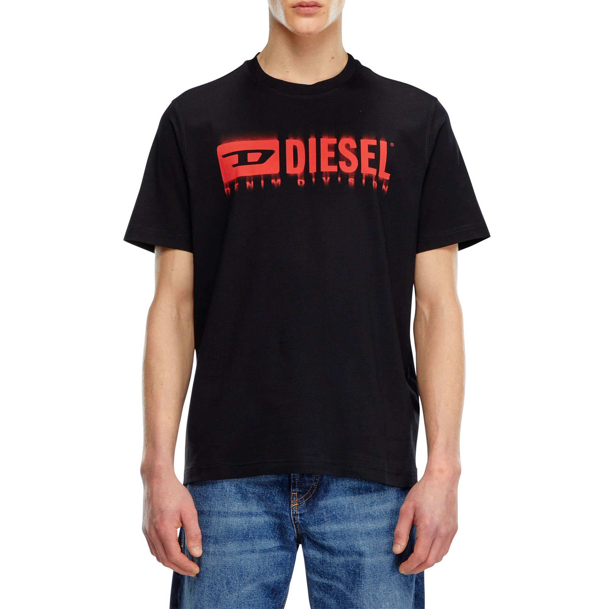 T-Shirt Herren T-Shirt 1er Pack Baumwolle