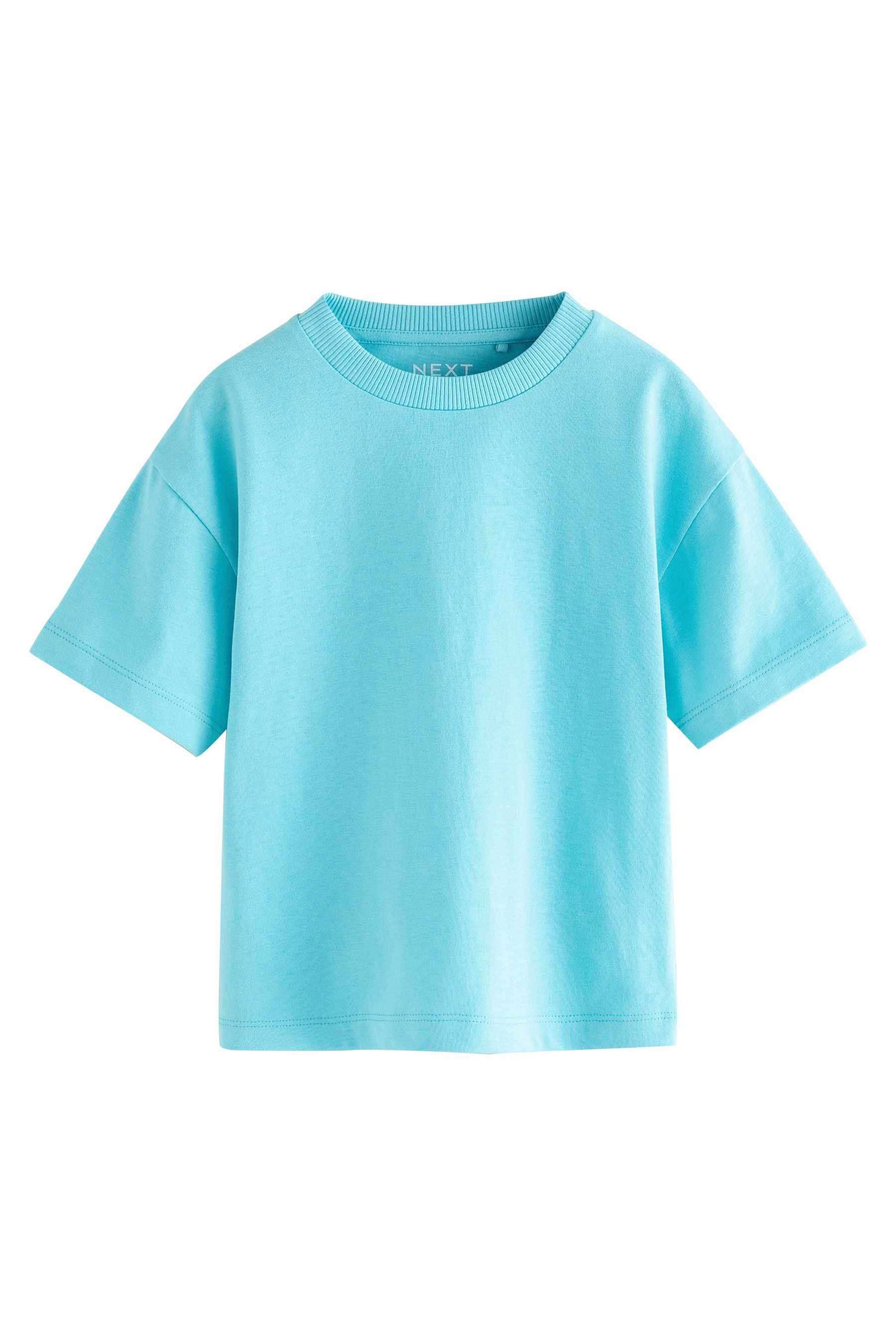 Next T-Shirt Einfaches T-Shirt aus 100 % Baumwolle (1-tlg)