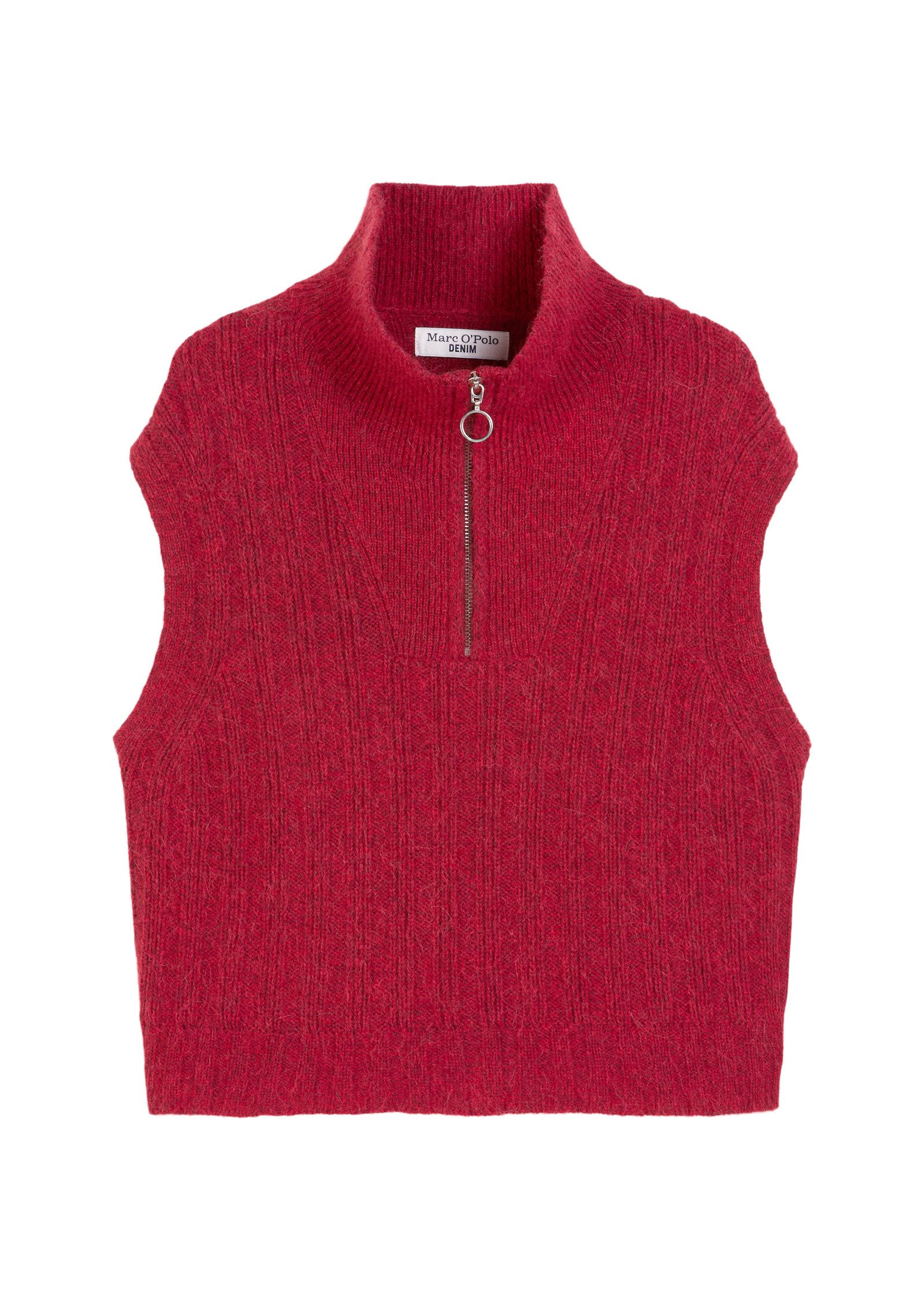 Strickpullover aus edlem Wolle-Alpakawolle-Mix