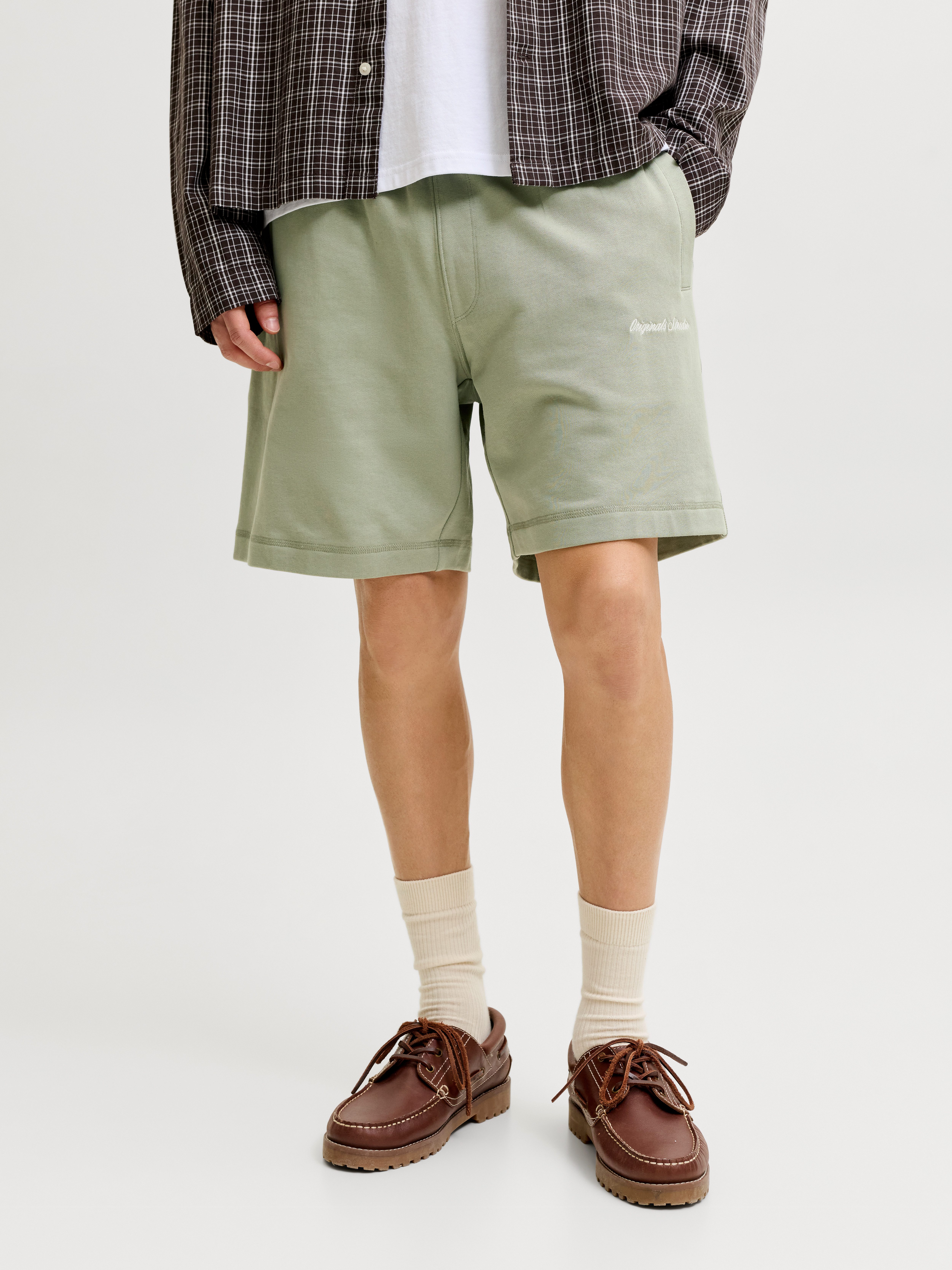 Jack & Jones Sweatshorts JPSTKARL NORREBRO SWEAT SHORTS REG SN Baumwollmischung, relaxed fit