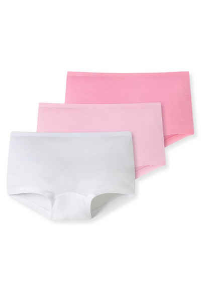 Schiesser Panty 3er Pack Kids Girls 95/5 Organic Cotton (Spar-Set, 3-St) Short Slip - Baumwolle -
