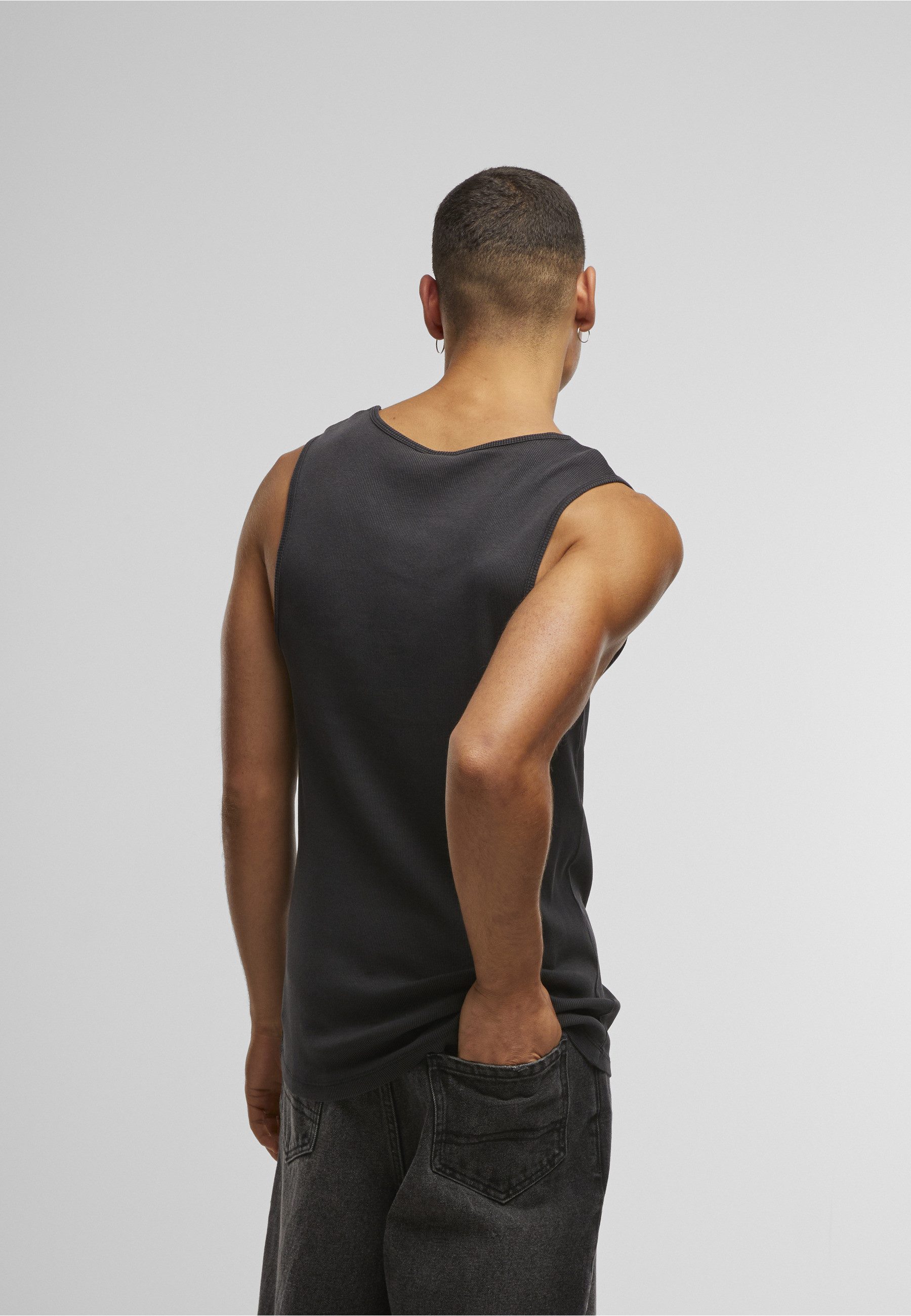 URBAN CLASSICS Tanktop Urban Classics Washed Rib Tanktop (1-tlg) – Bild 4 von 5