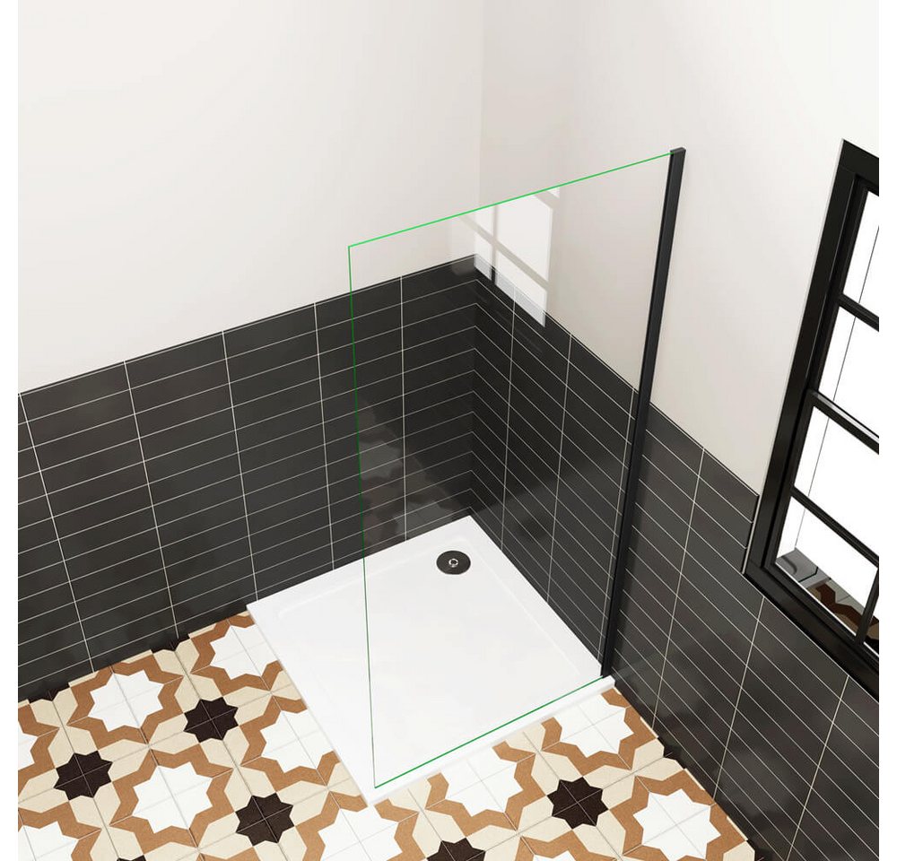 Thumbnail - duschspa Duschwand 6mm 195cm ESG Seitenwand Walk in Dusche Duschtrennwand, Einscheibensicherheitsglas, Sicherheitsglas, ...