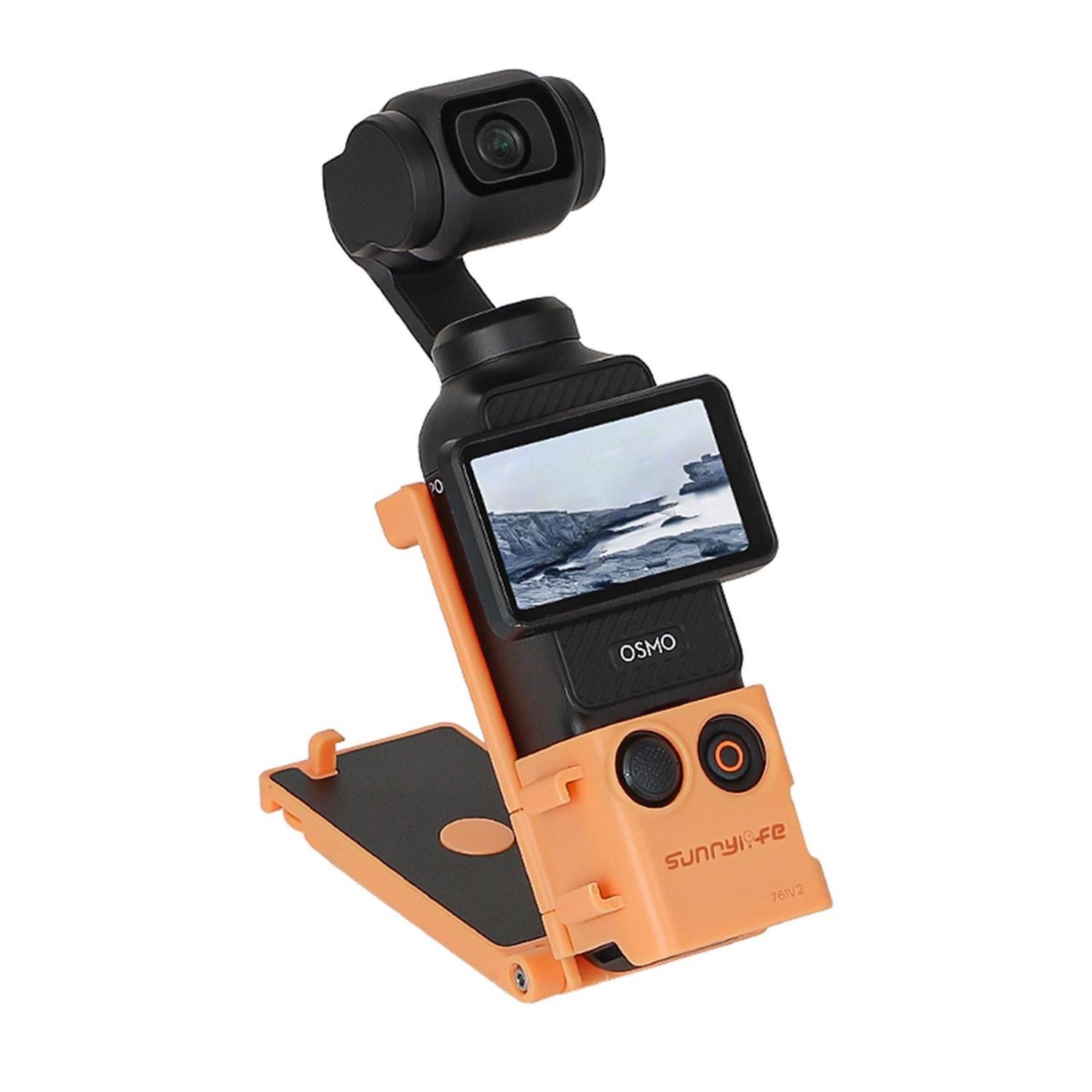 Für DJI Osmo Pocket 3 Magnetische Halterung 1/4 Adapter Cold-Shoe Zubehör Drohne
