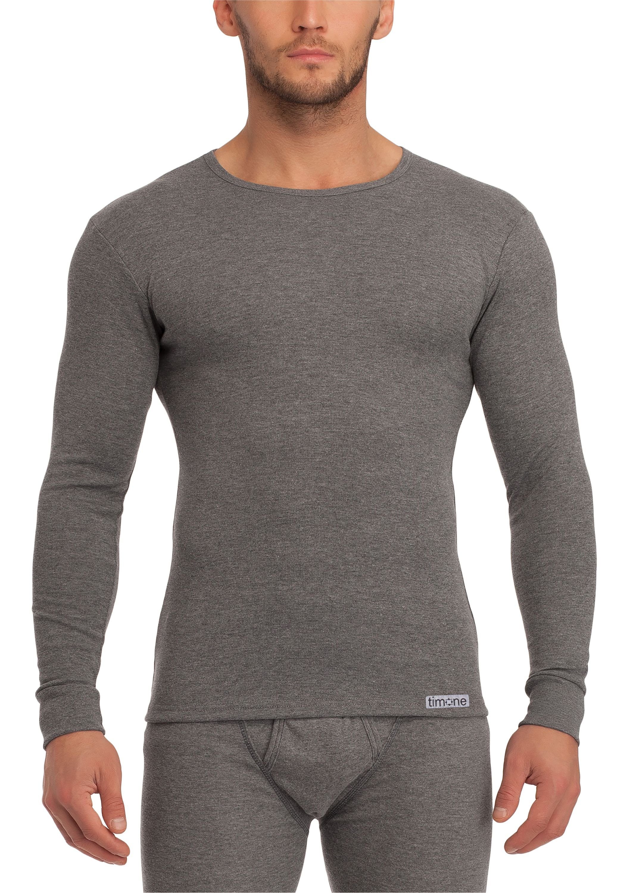 Timone T-Shirt Herren langarm Unterhemd (1-tlg) günstig online kaufen