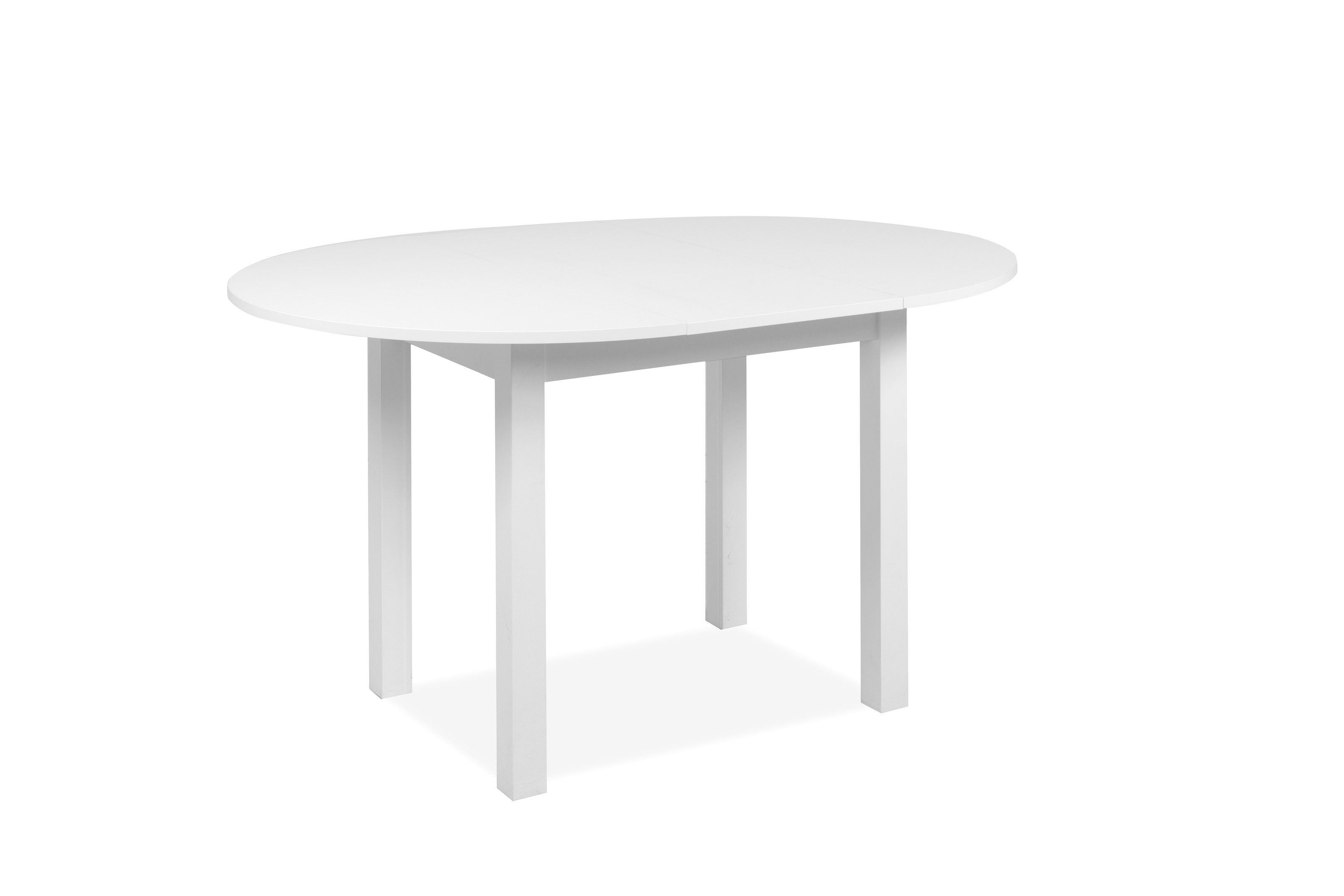 freiraum Esstisch Coburg, in weiß - 100x76x100cm (BxHxT) günstig online kaufen