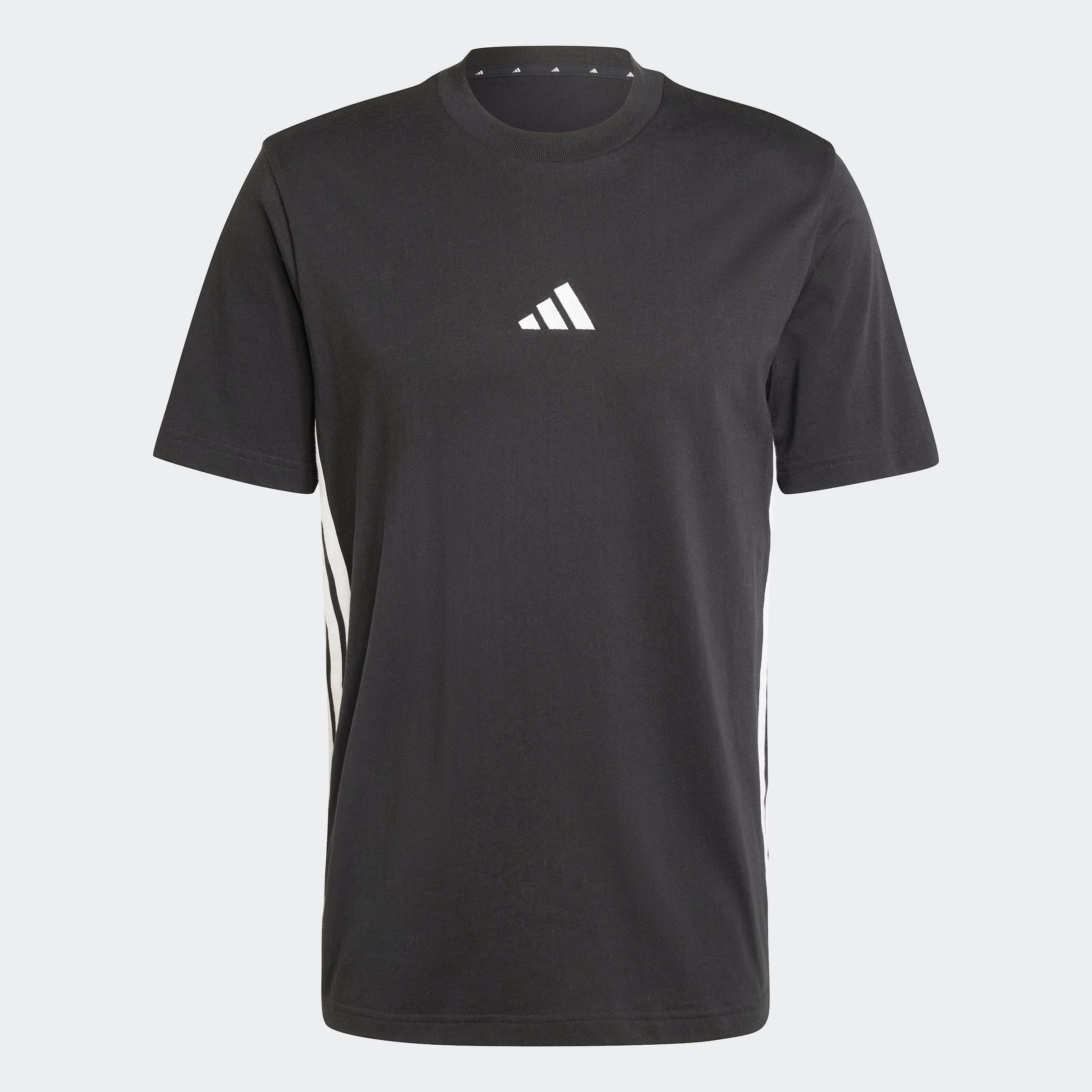 T-Shirt ESSENTIALS 3-STREIFEN SINGLE JERSEY