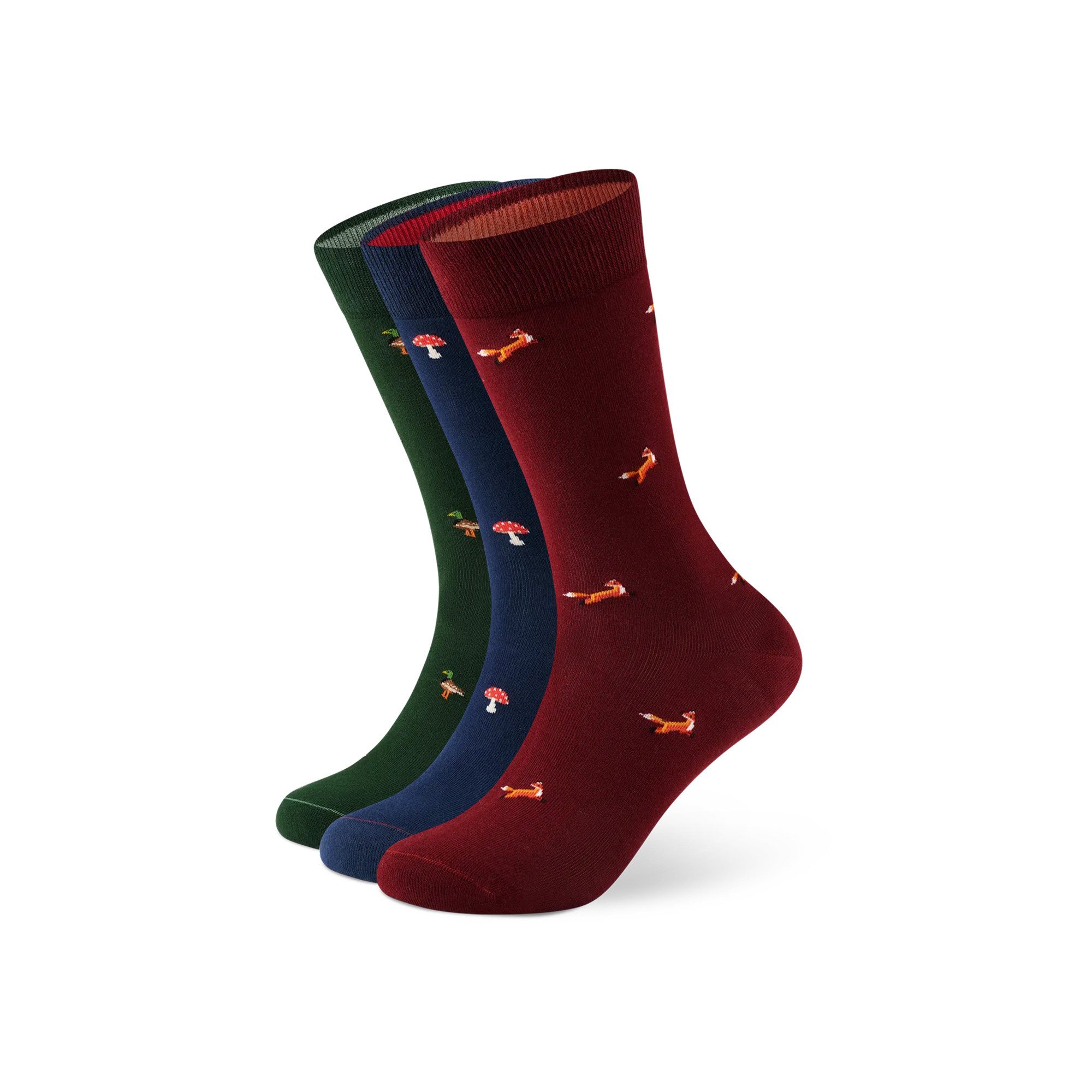 von Jungfeld Socken Signature Icons Mini Bundle Bio-Baumwolle 36-46 (3-Paar, 3 Paar, 6 Paar)