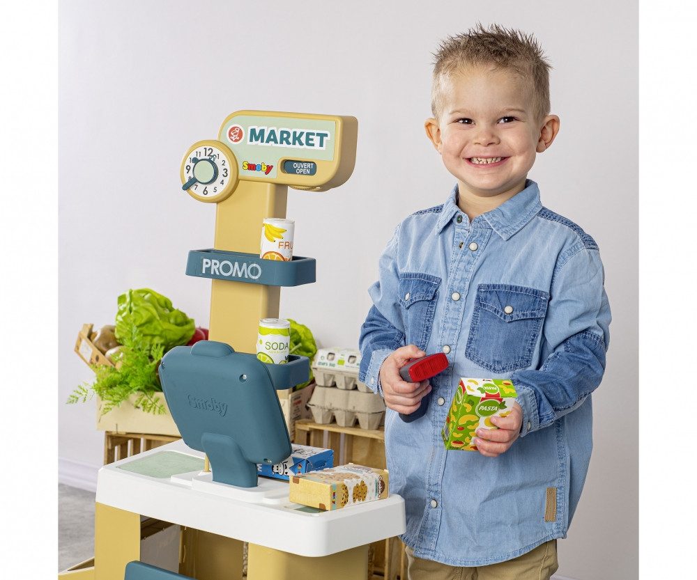 Smoby Wellenrutsche Smoby Supermarkt mit Einkaufswagen