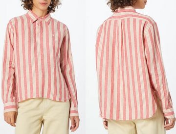Ralph Lauren Blusentop POLO RALPH LAUREN Linen Shirt Leinenbluse Vokuhila Hemd T-Shirt Top Bl