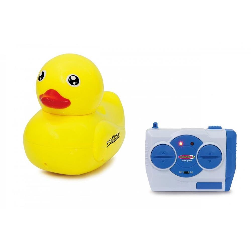 Jamara Badespielzeug C Water Animals Ente 2,4GHz, Funkferngesteuertes Wassertier Badespaß, gelb