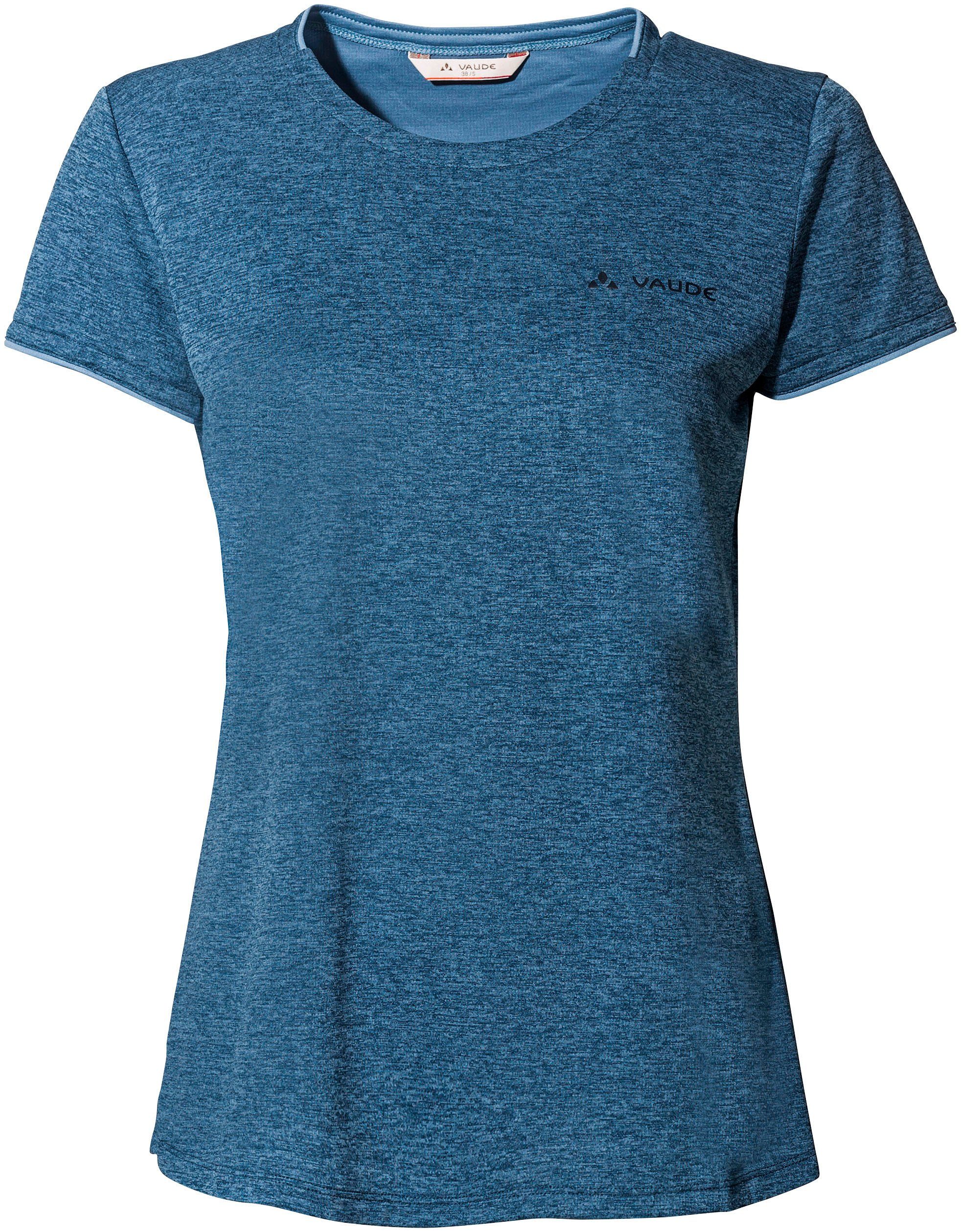 VAUDE Funktionsshirt WOMEN'S (1-tlg) sea uni dark ESSENTIAL T-SHIRT