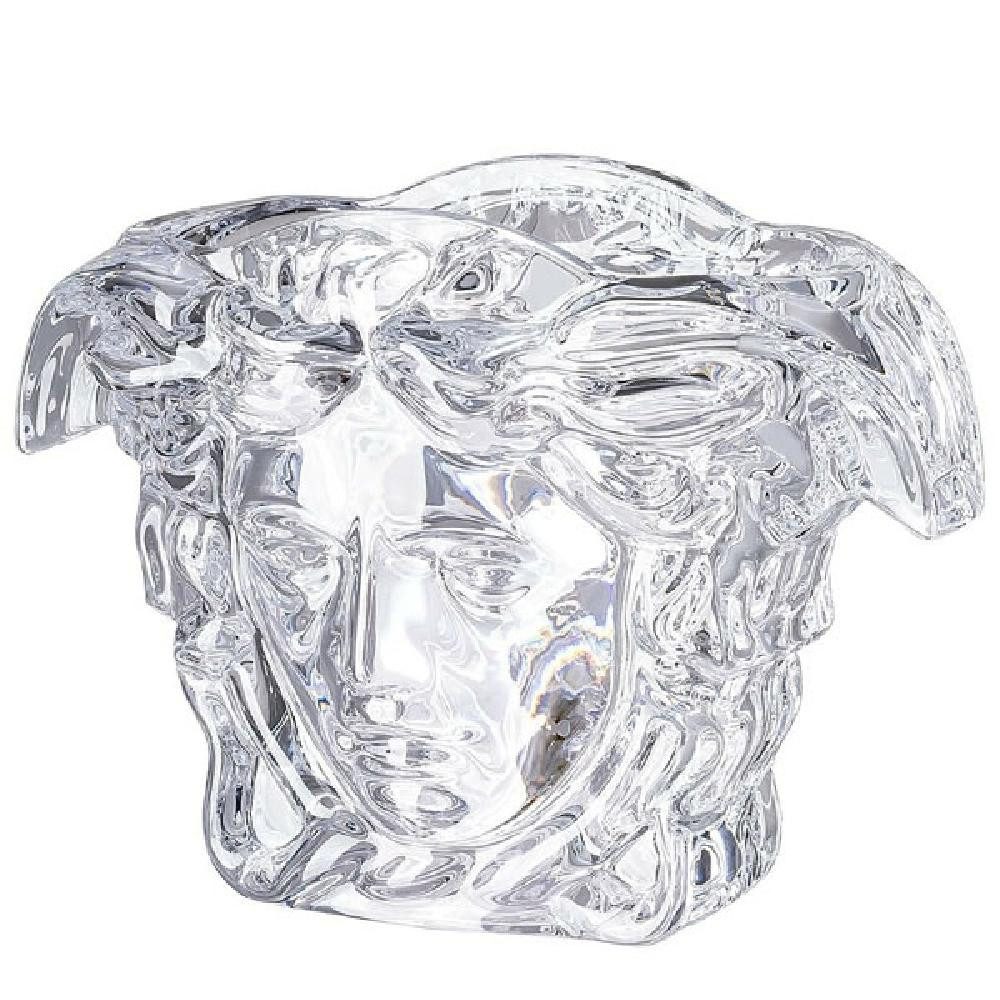 Versace Dekovase by Rosenthal Vase Medusa Grande Clear Glas (19cm)