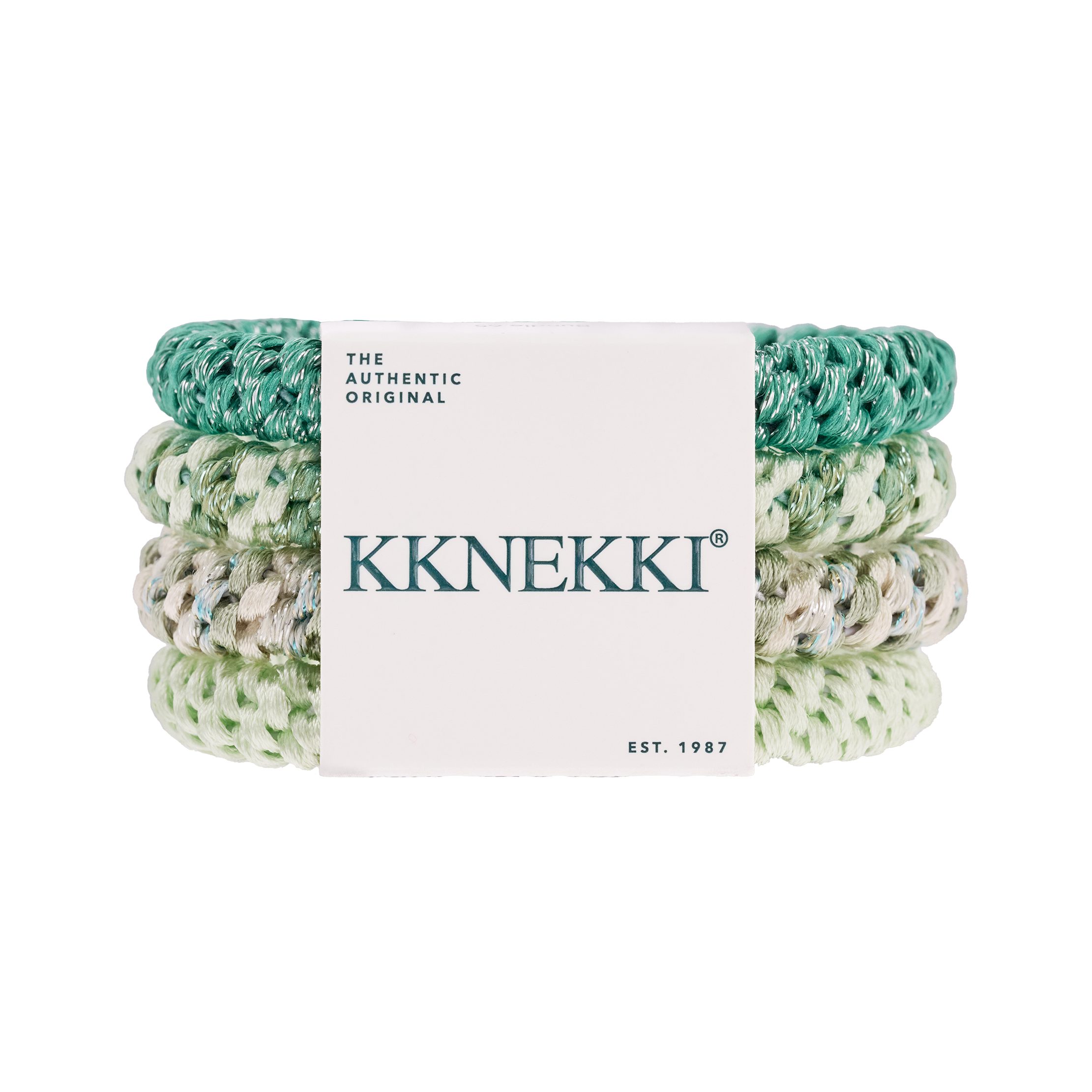 KKNEKKI Haargummi Original Hair Ties - 4er Bundle
