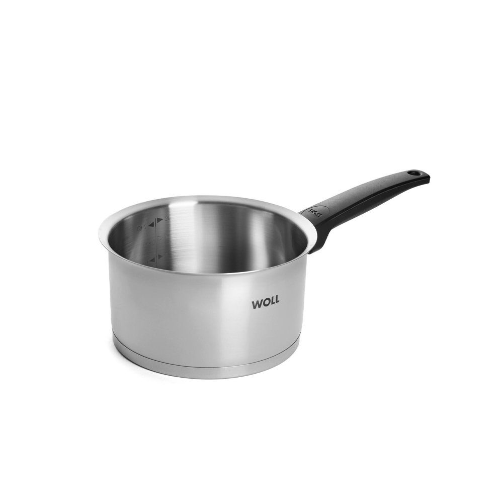 WOLL MADE IN GERMANY Kochtopf Woll Concept Stieltopf mit Deckel, Edelstahl 18/10, Induktionsgeeignet